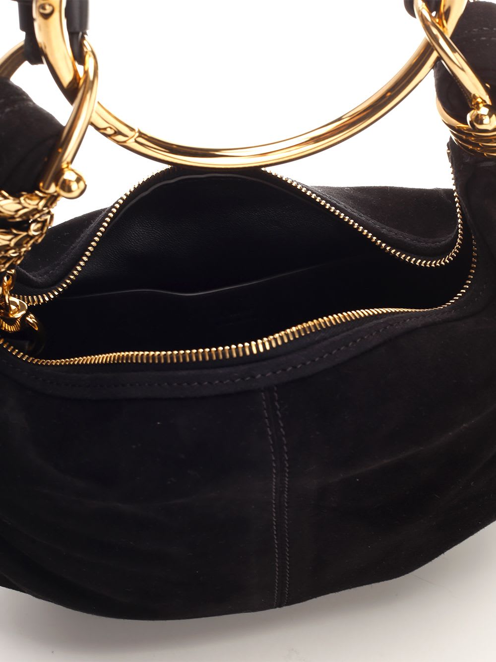 Shop Chloé Bracelet Small Hobo Bag In Black