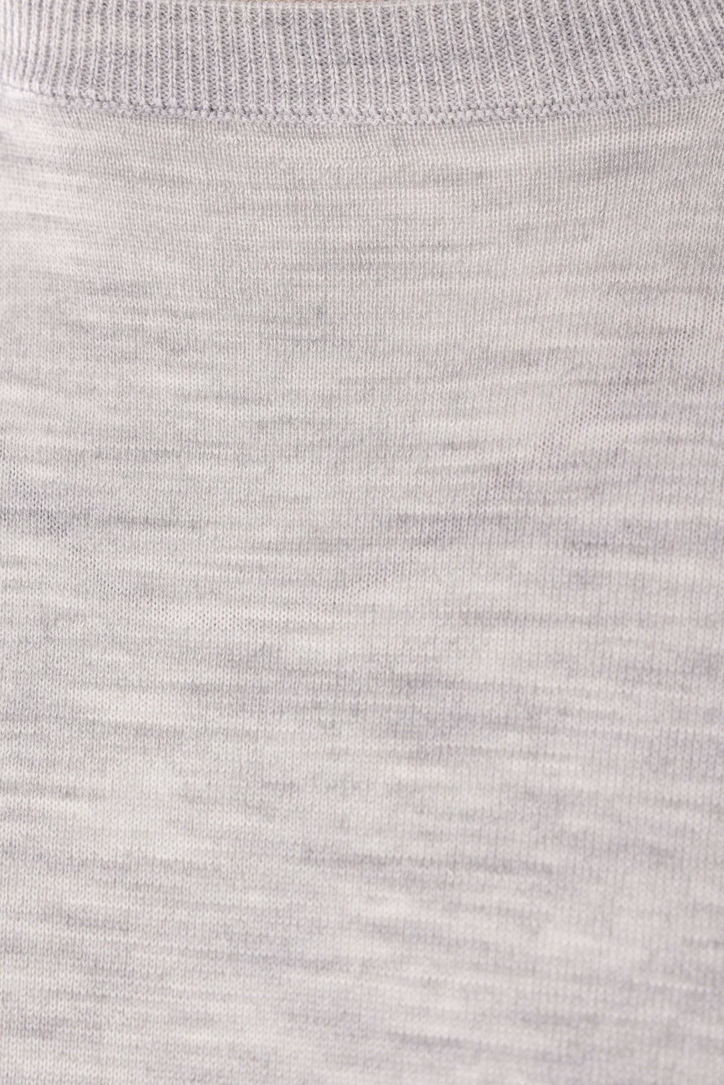 Eleventy Wool And Silk Sweater In Gray