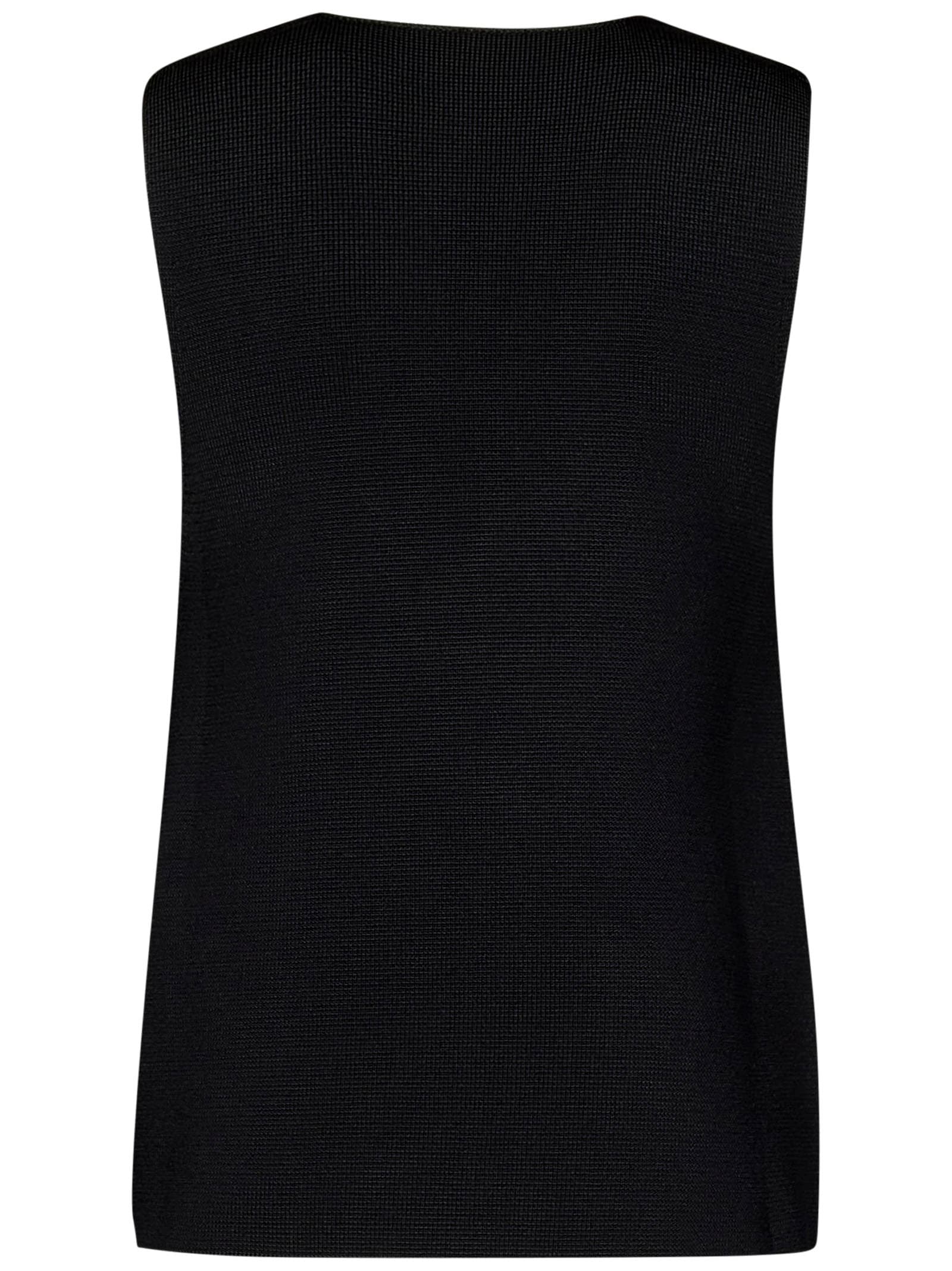 Shop Khaite Ny Heidi Top In Black