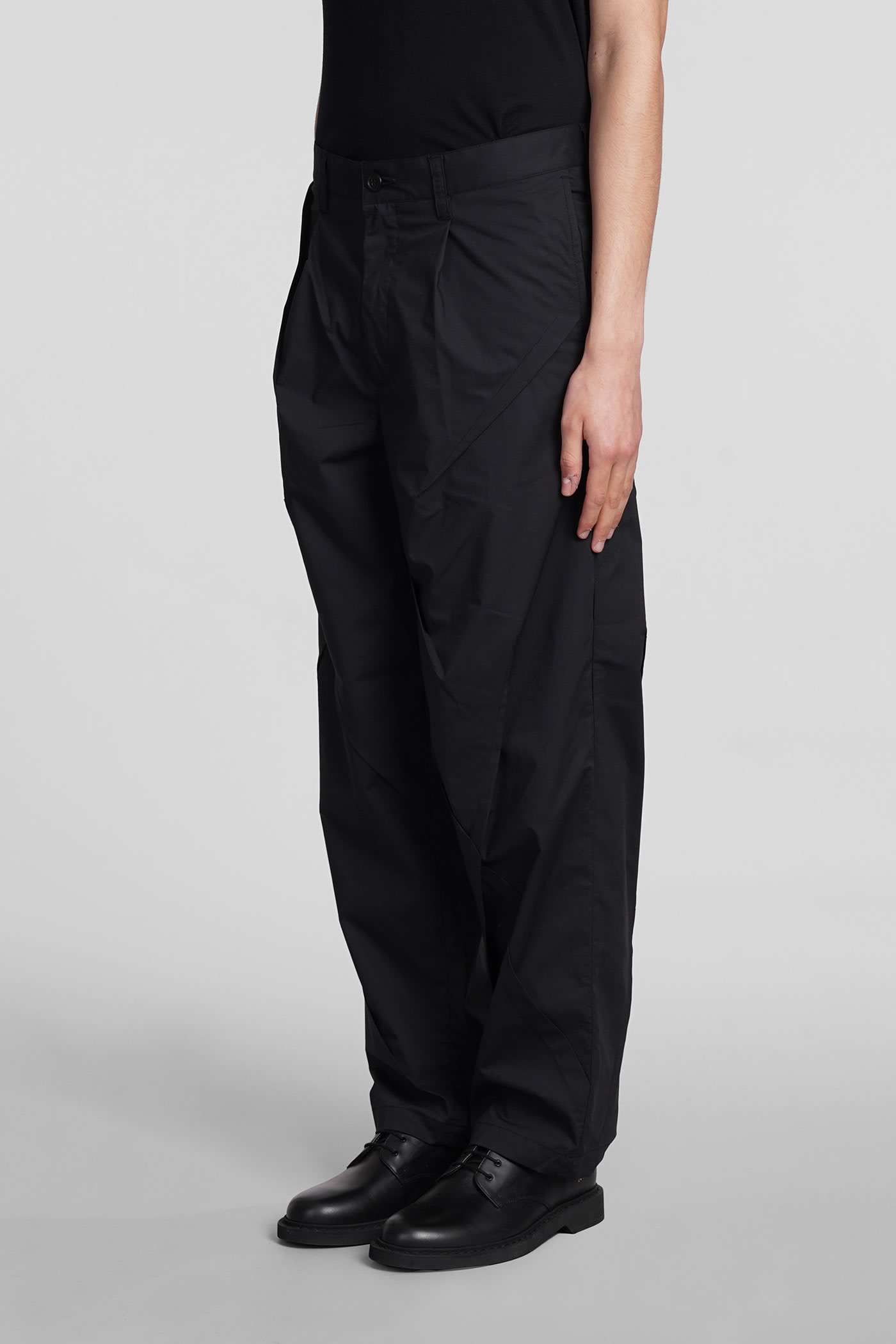 Shop Undercover Pants In Black Polyester