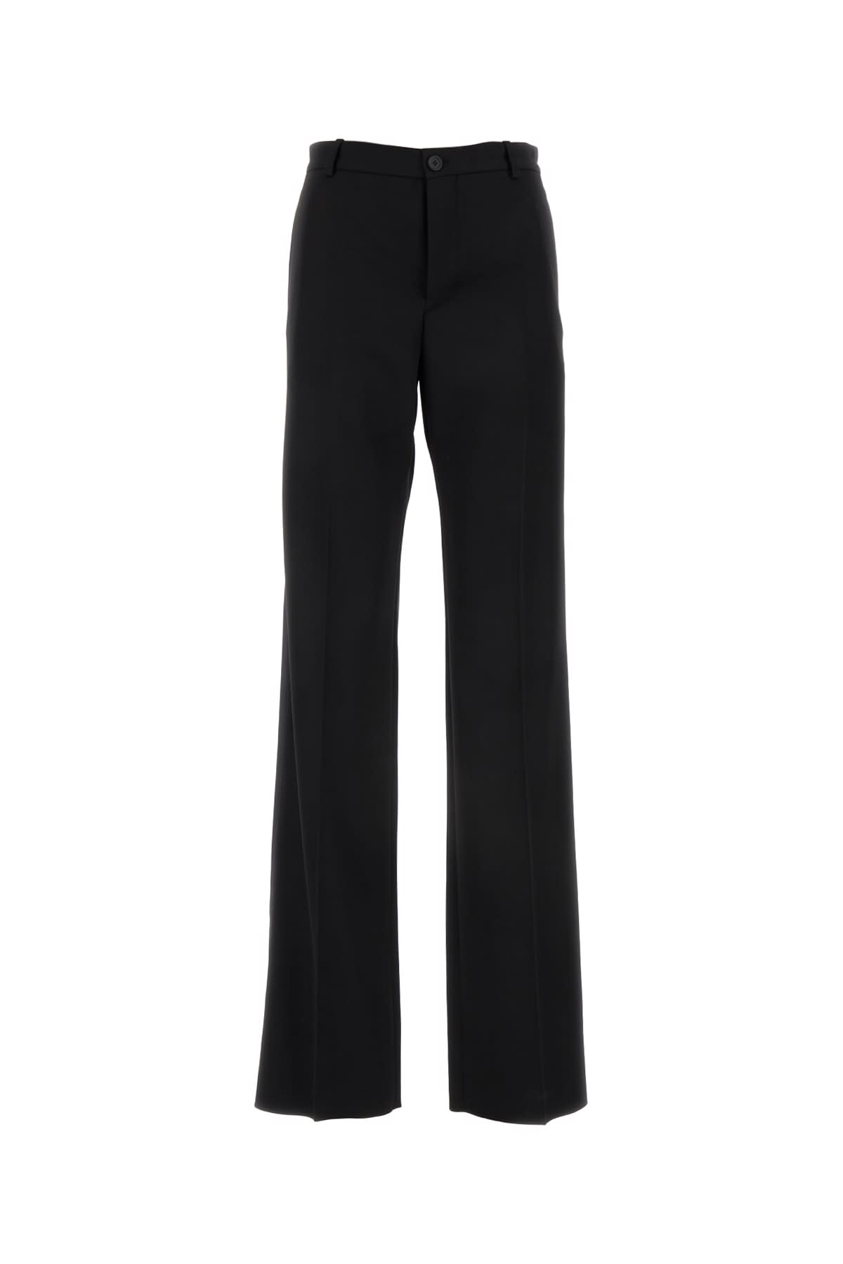 Shop Balenciaga Tuxedo Pants In Black