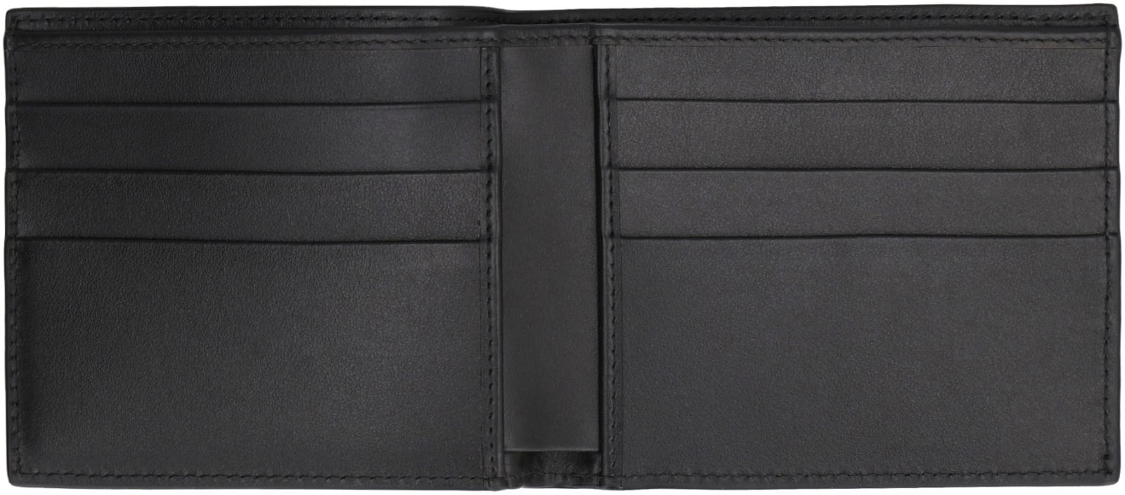 Shop Dolce & Gabbana Calf Leather Wallet In Black