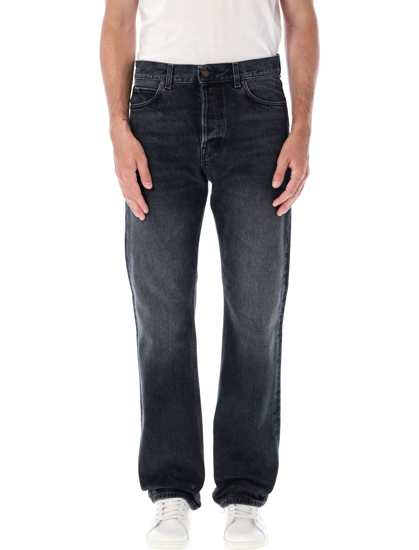 Shop Haikure Blake Denim In Wash Black