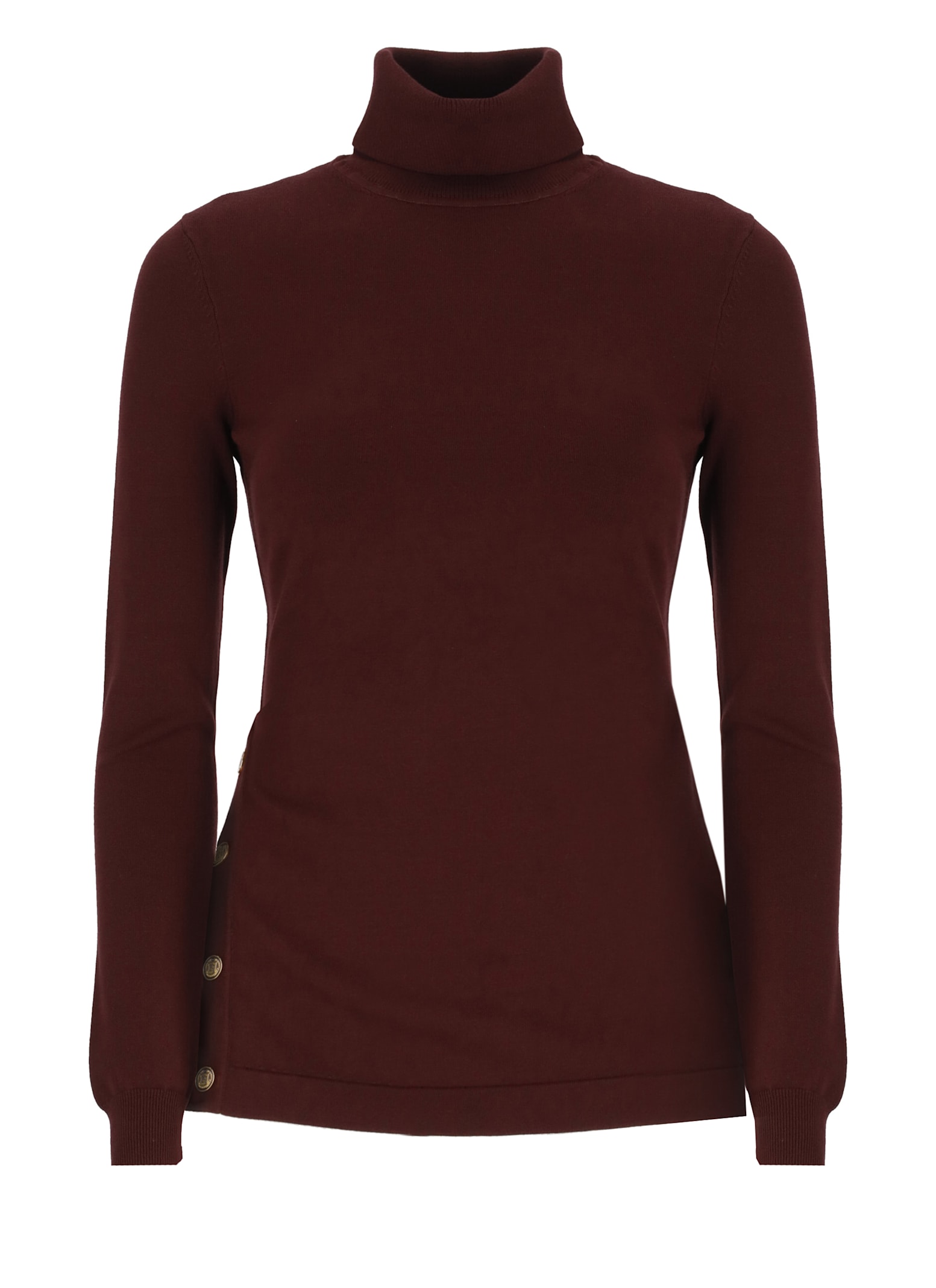 Shop Elisabetta Franchi Viscose Sweater In Red