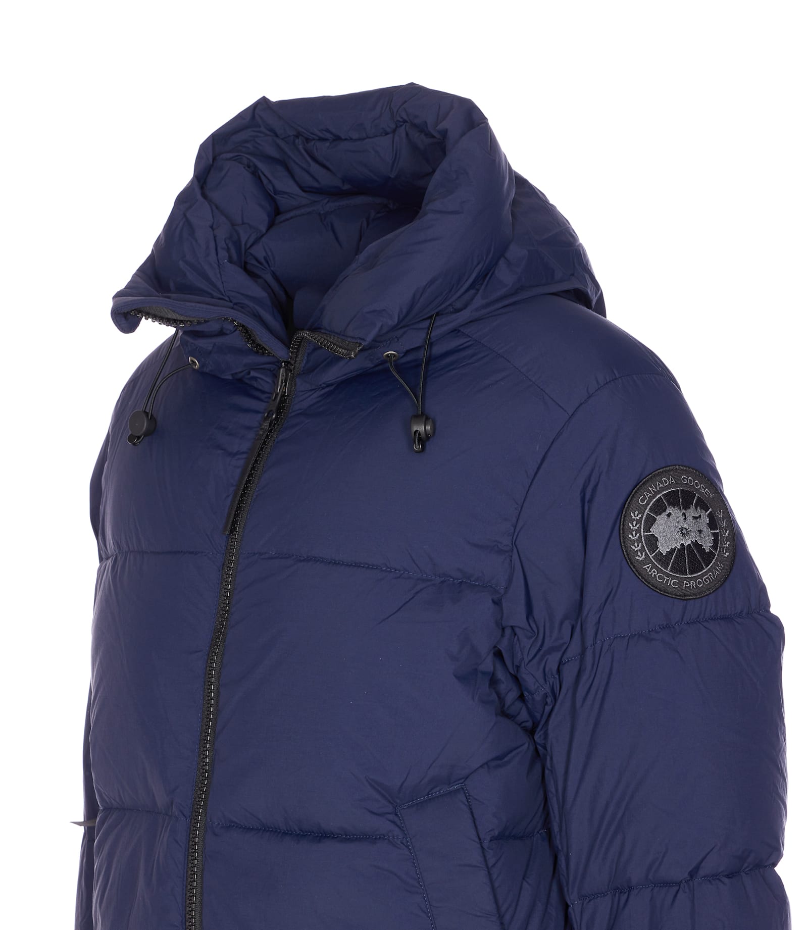 Canada Goose Crofton Black Label Padded Jacket In Enduraluxe In Blue