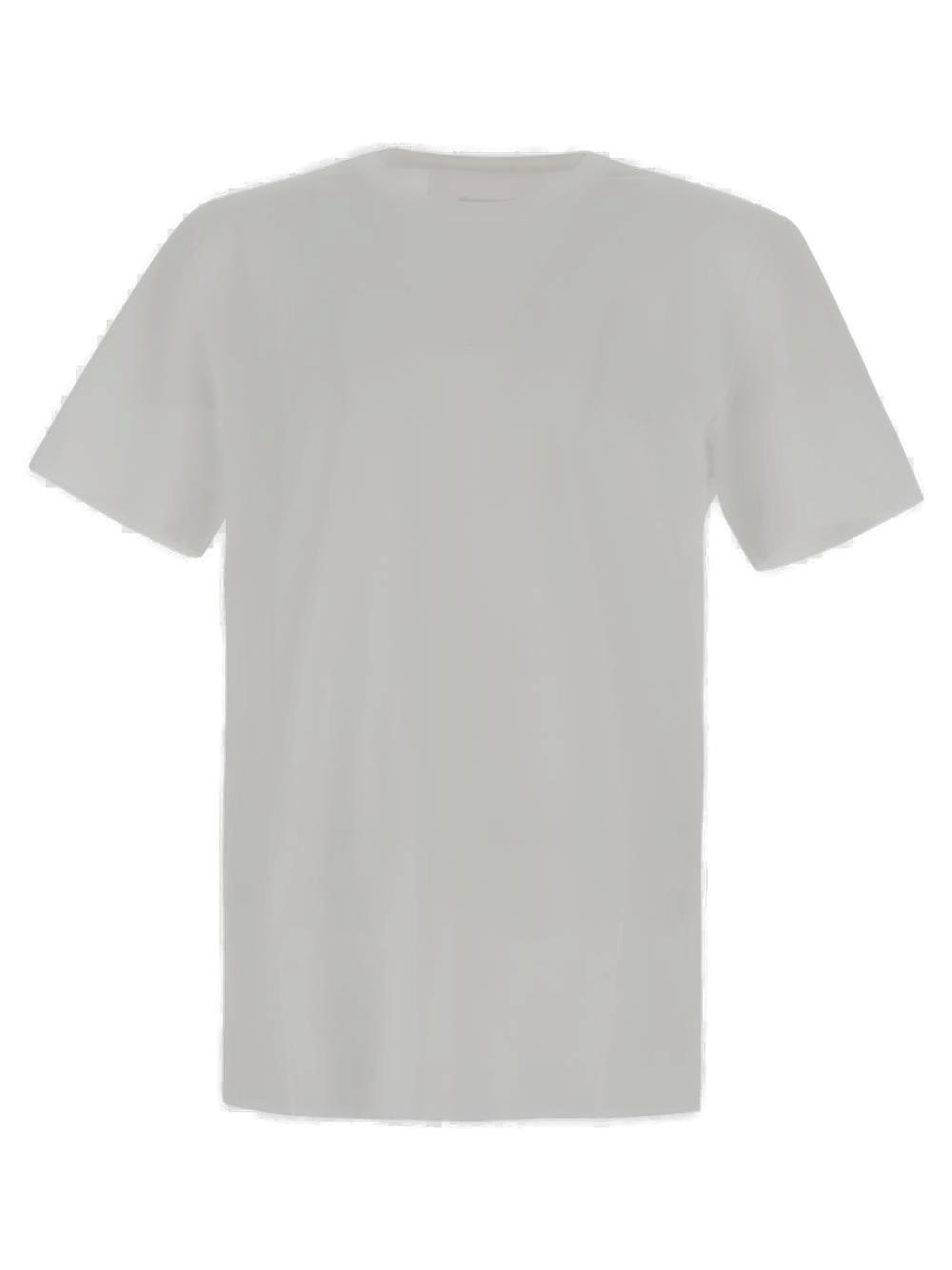 Shop Givenchy Crewneck Short-sleeved T-shirt In White