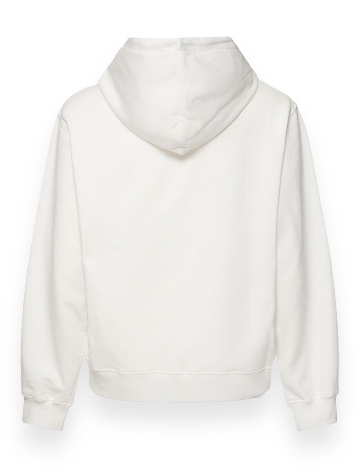 MARNI LOGO PRINTED DRAWSTRING HOODIE MARNI 