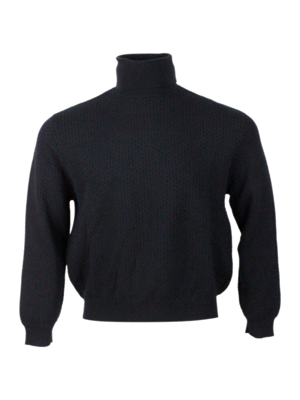 Roll-neck Knitted Jumper