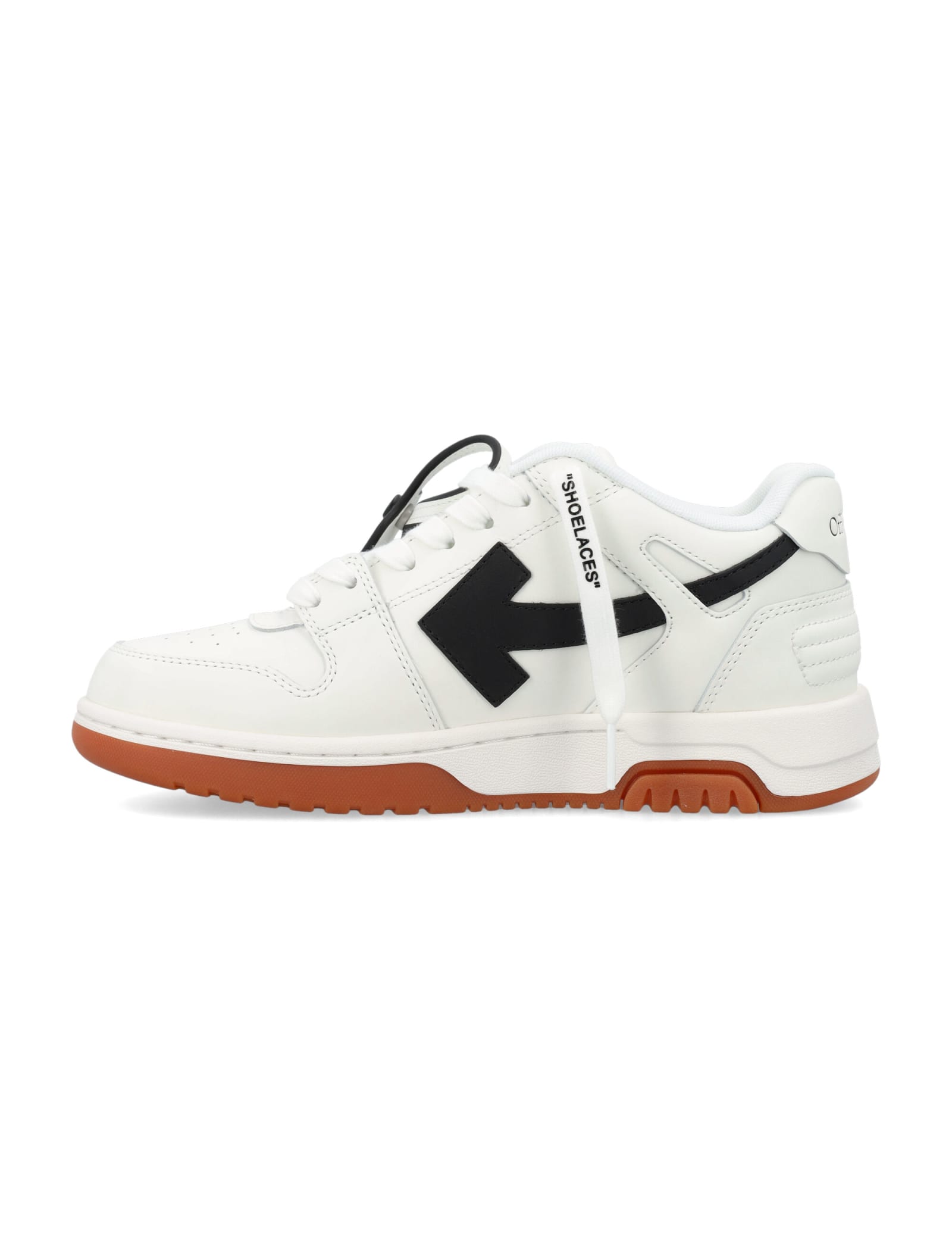 Shop Off-white Out Of Office Woman Sneakers In White Black