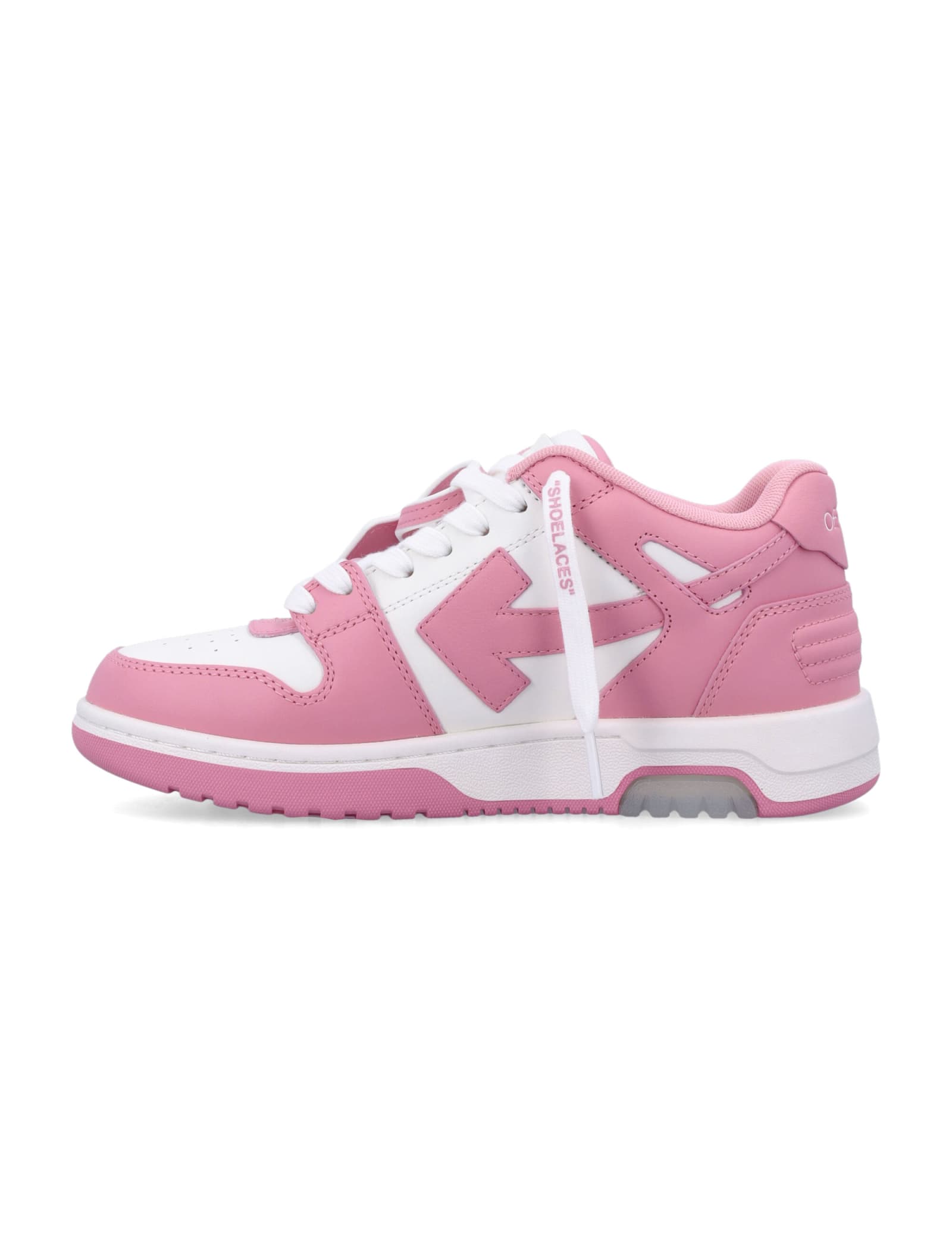 Shop Off-white Out Of Office Woman Sneakers In Pink White