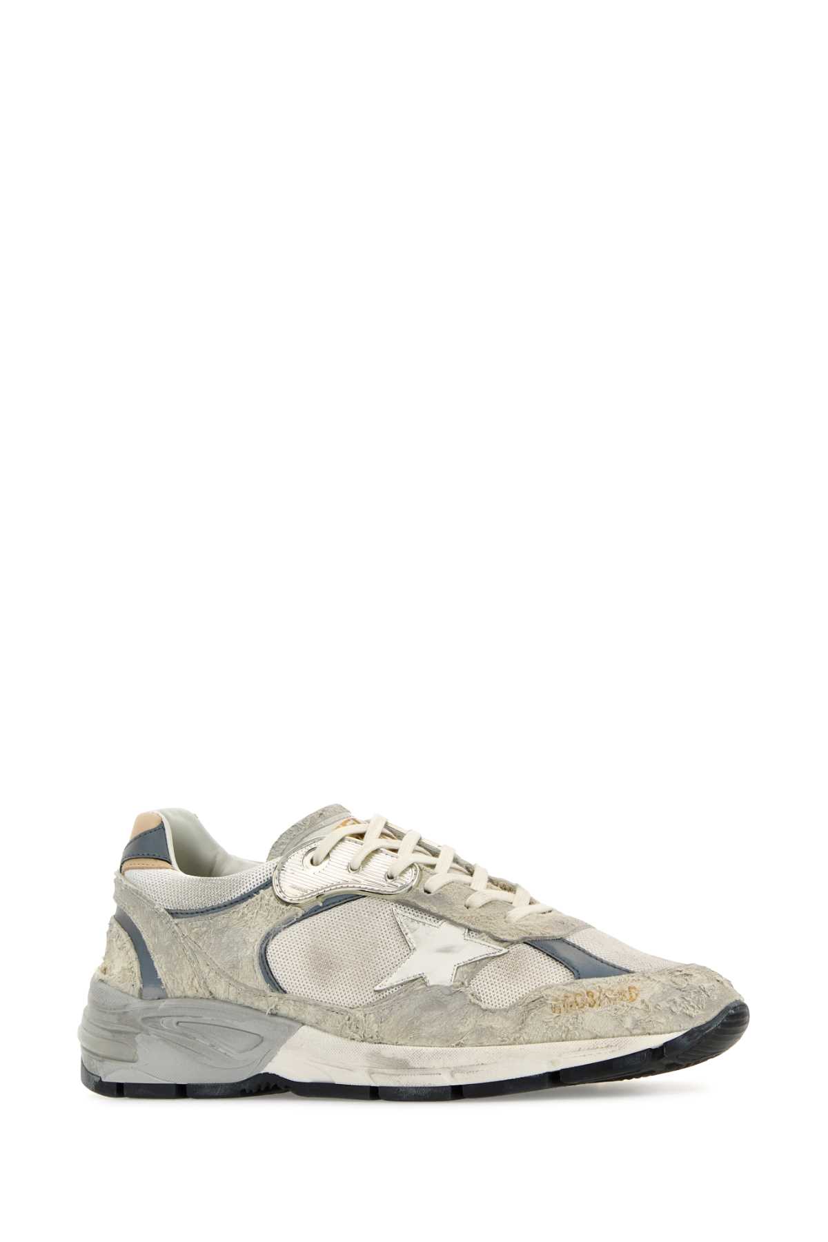 Shop Golden Goose Multicolor Leather And Fabric Running Dad Sneakers In 80185