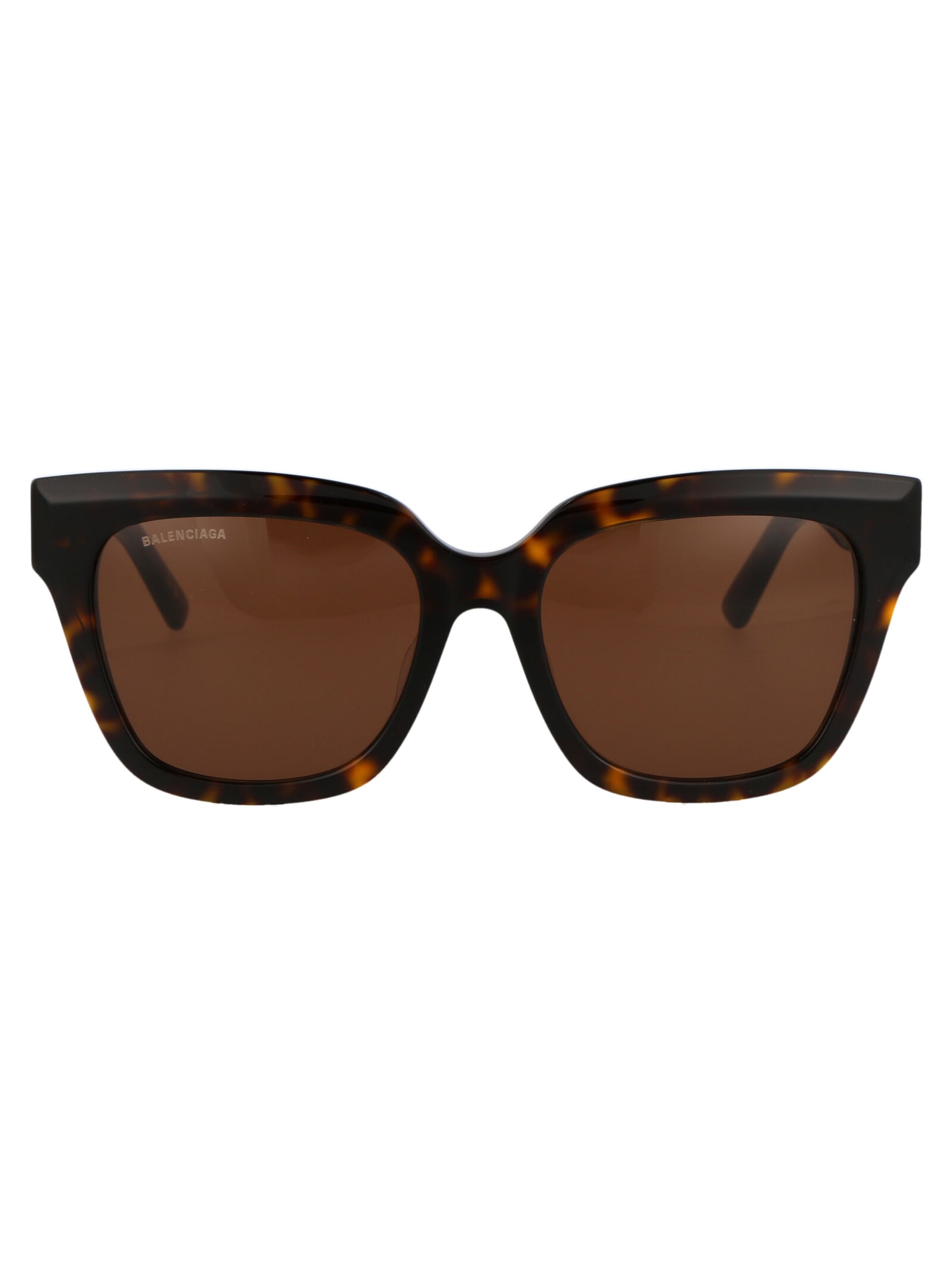 Shop Balenciaga Bb0237sa Sunglasses In 002 Havana Havana Brown