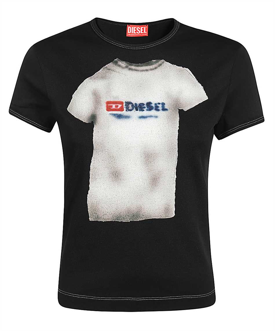 Diesel Cotton T-shirt In Black