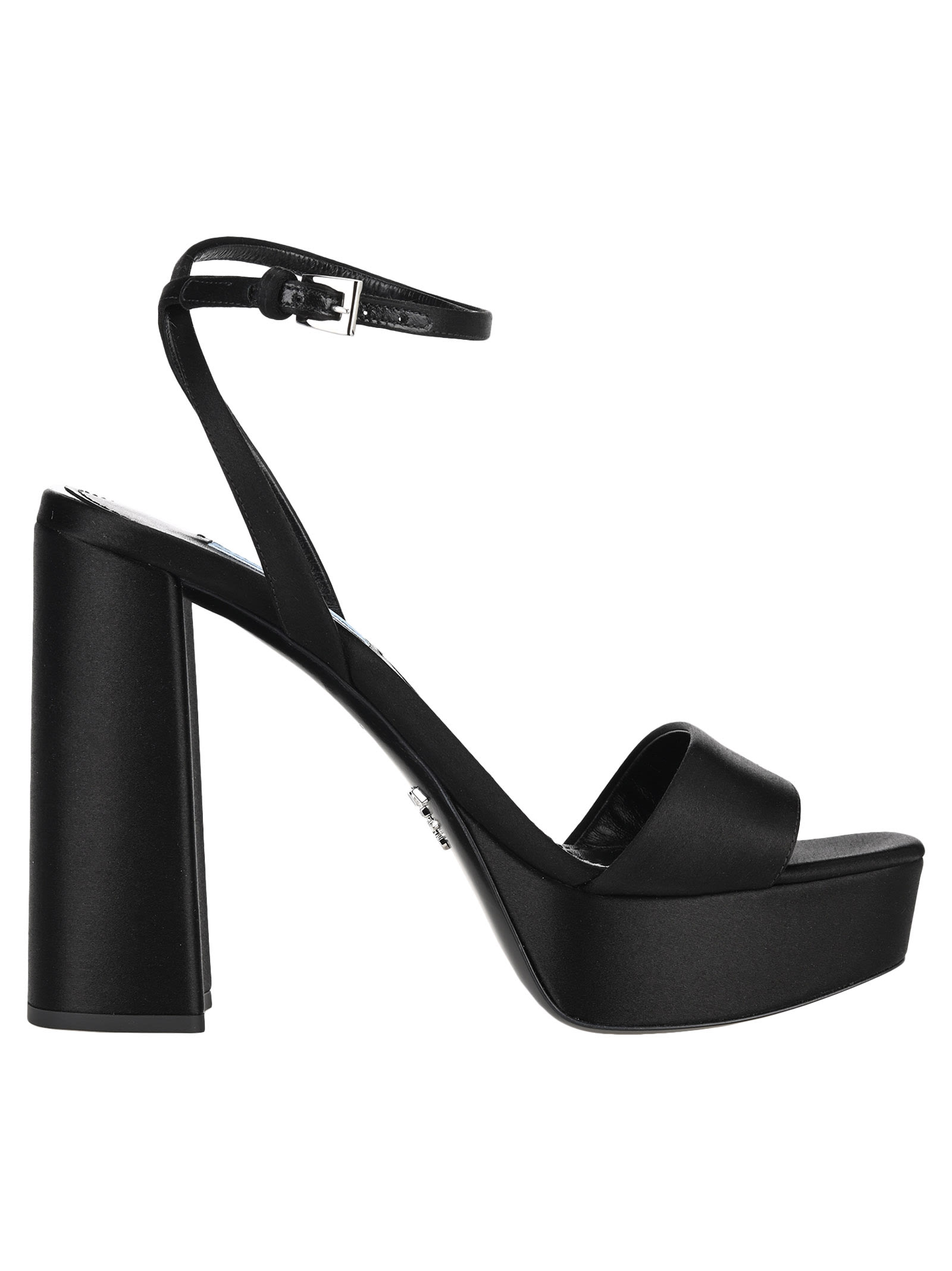 prada satin platform sandals