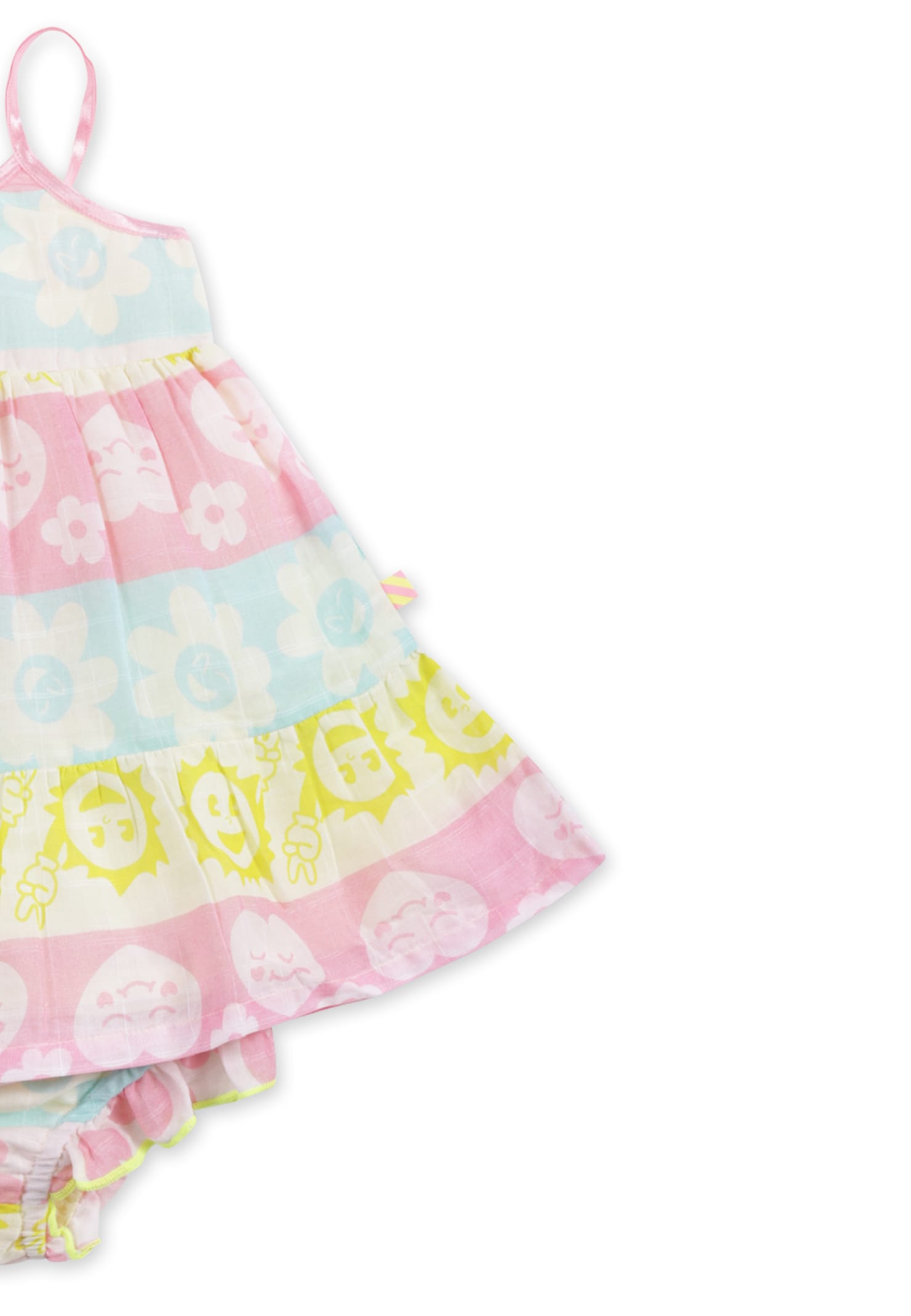 Billieblush Multicolor Dress For Baby Girl In Multicolor