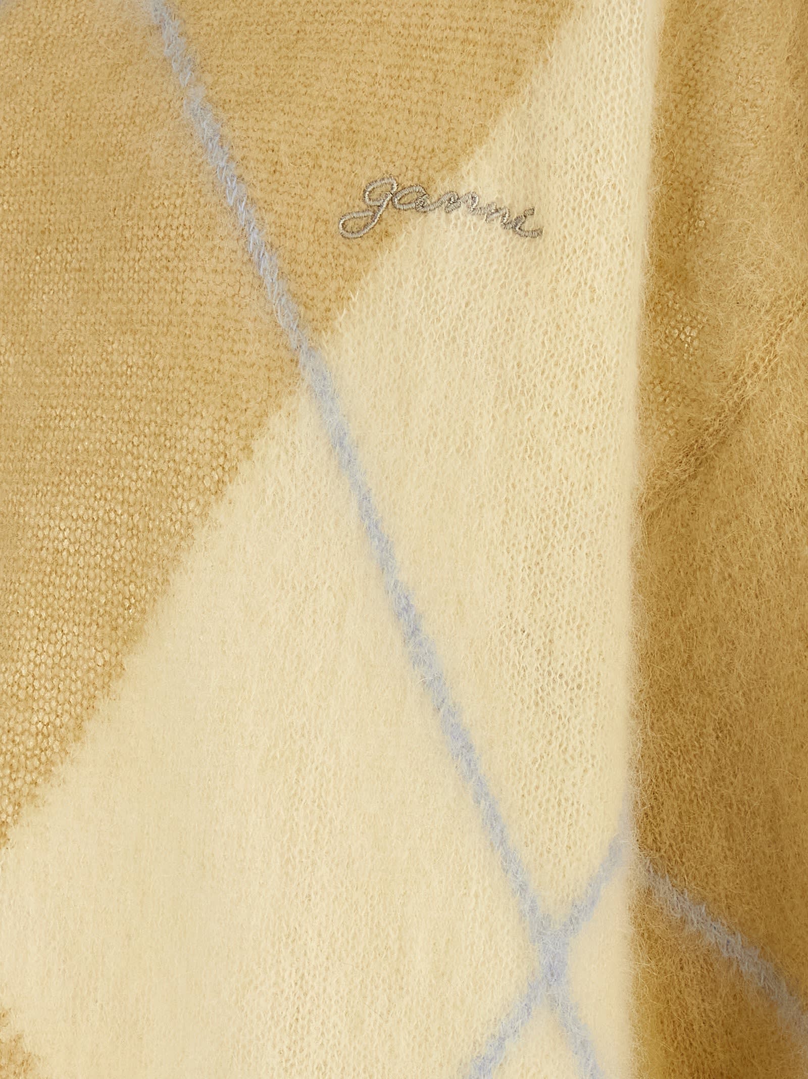 Ganni Women Wool Sweater In Yellow
