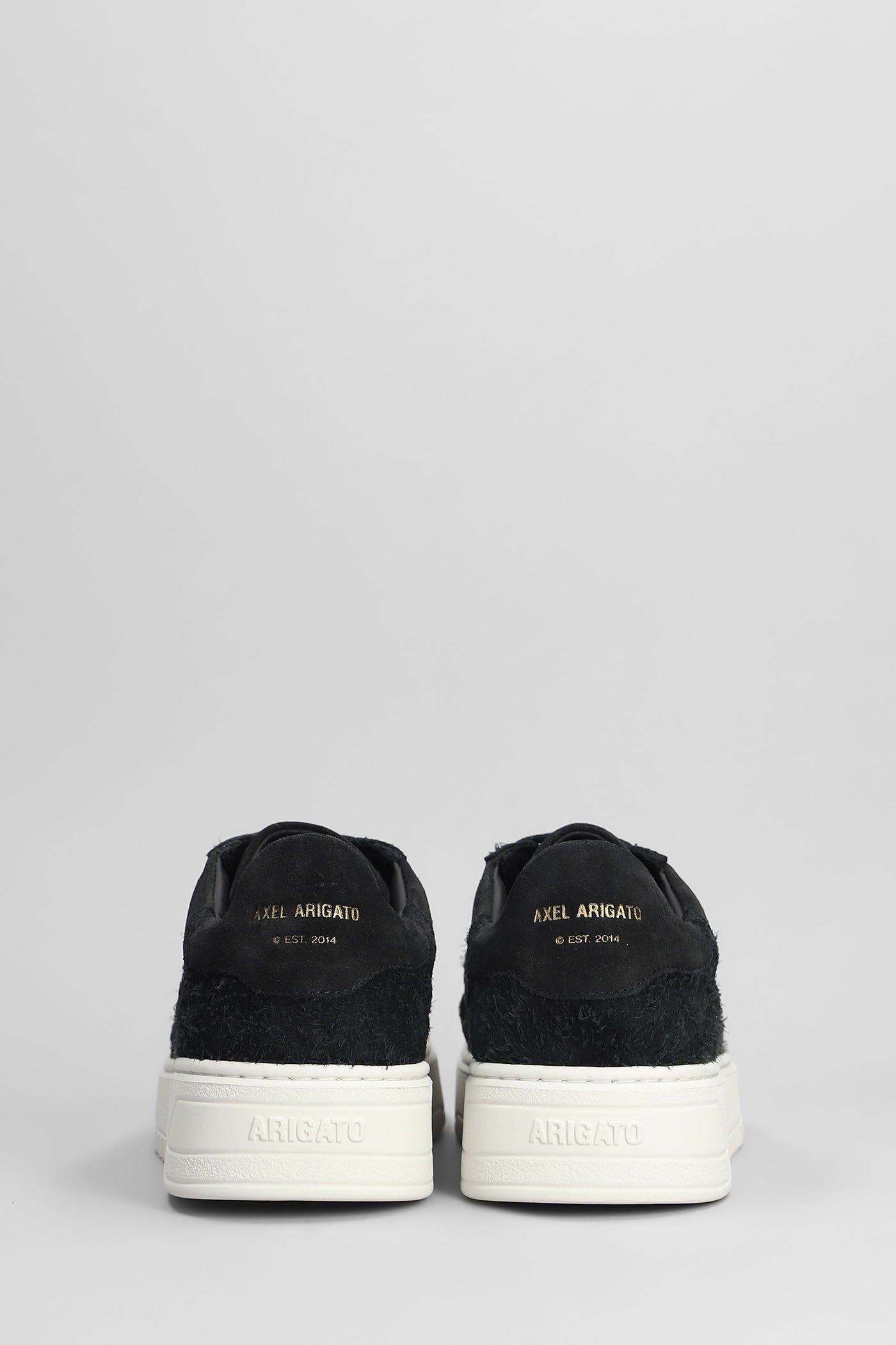 Axel Arigato Mens Black Orbit Suede Low-top Trainers Eur 45 / 11 Uk In Black