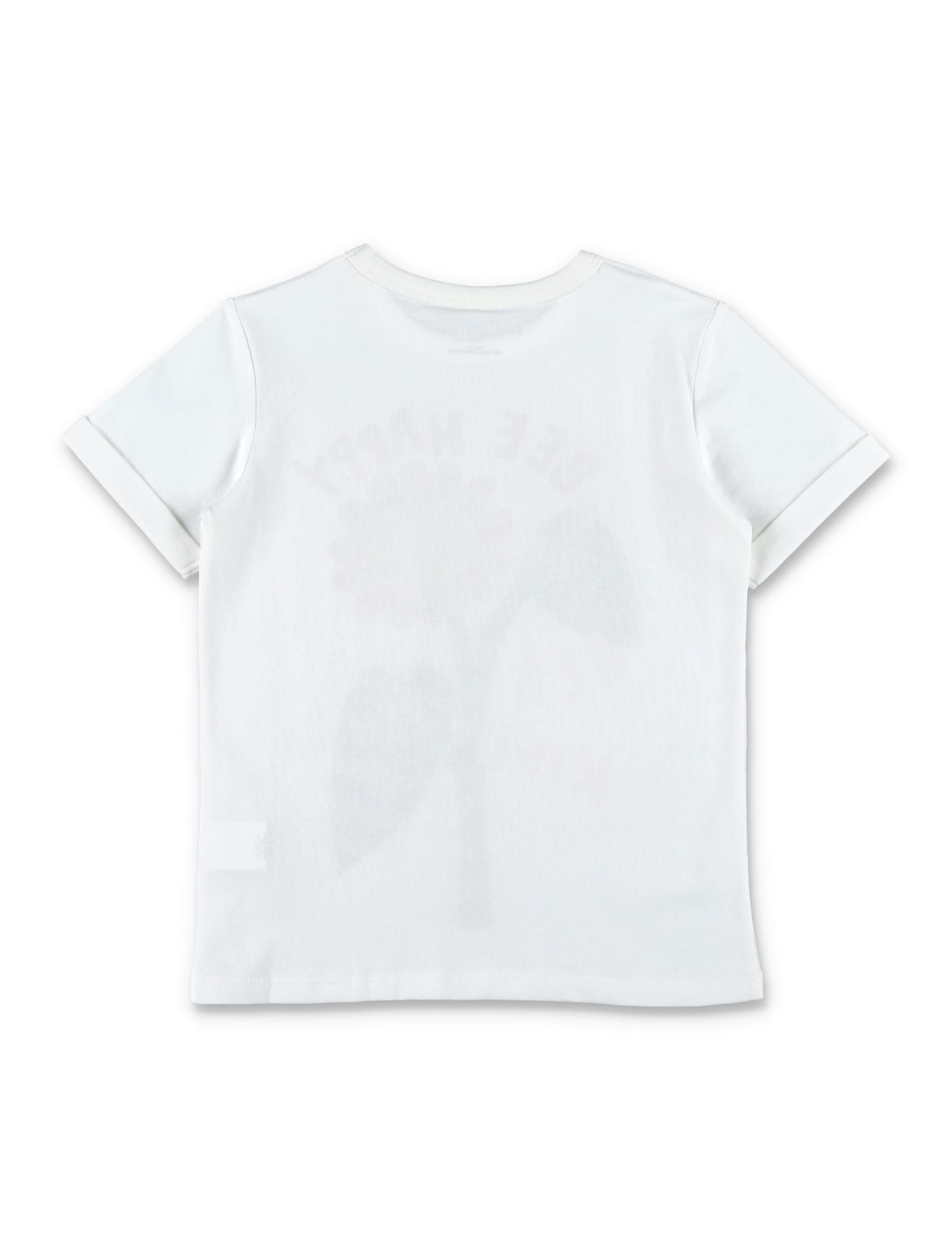 Shop Stella Mccartney Bee Happy T-shirt In White