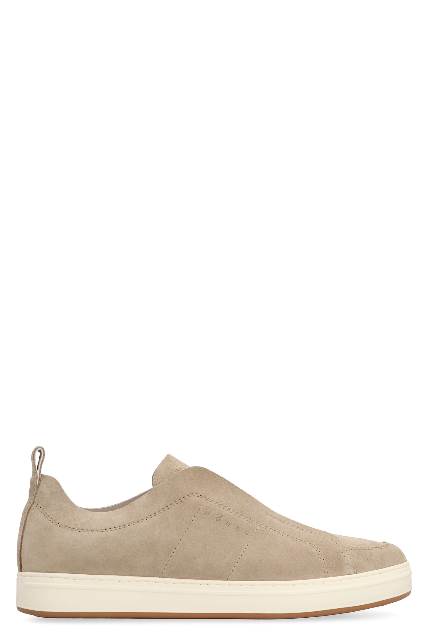 Hogan Slip-on Sneakers With Pull Tab And Suede Finish
