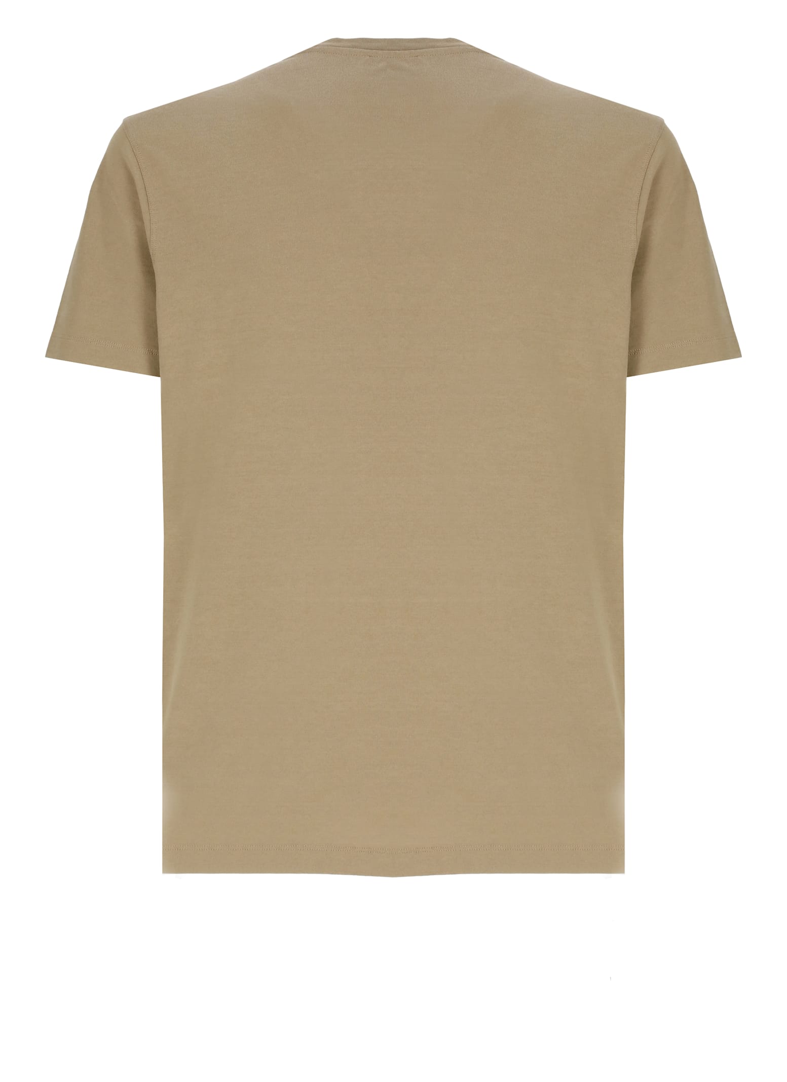 Zanone Mc T-shirt In Beige