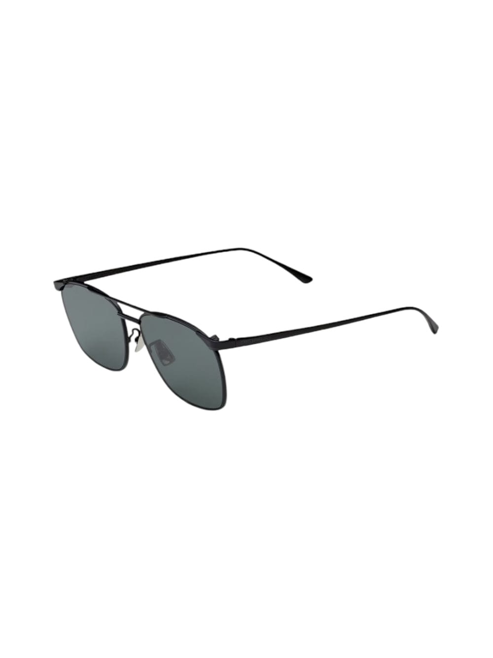 Saint Laurent Square Sunglasses In Green