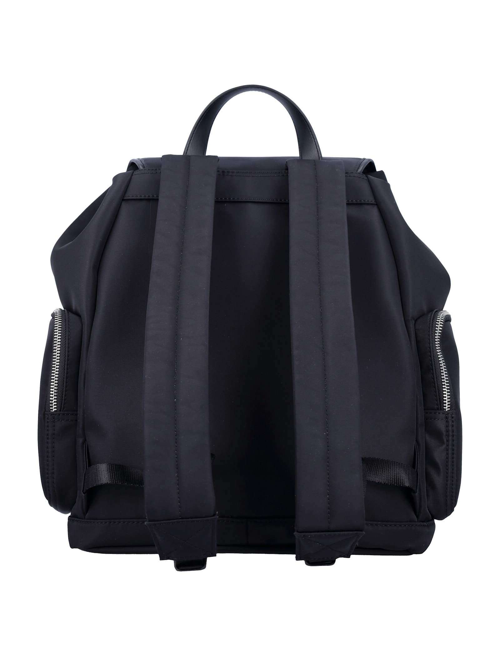 Ganni Bucky Nylon Backpack In Black
