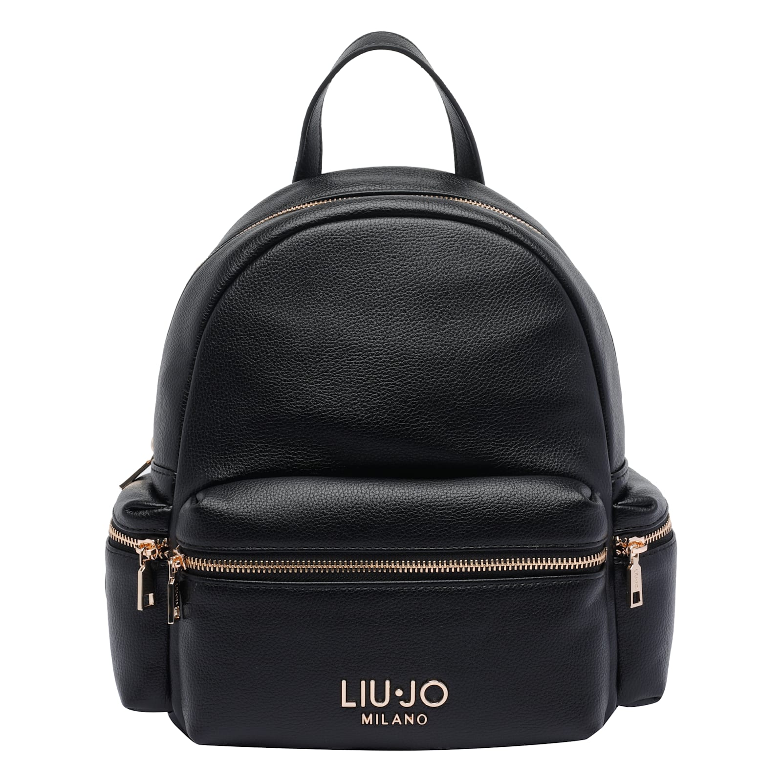 Liu •jo Zip-fastening Studded Backpack In Black