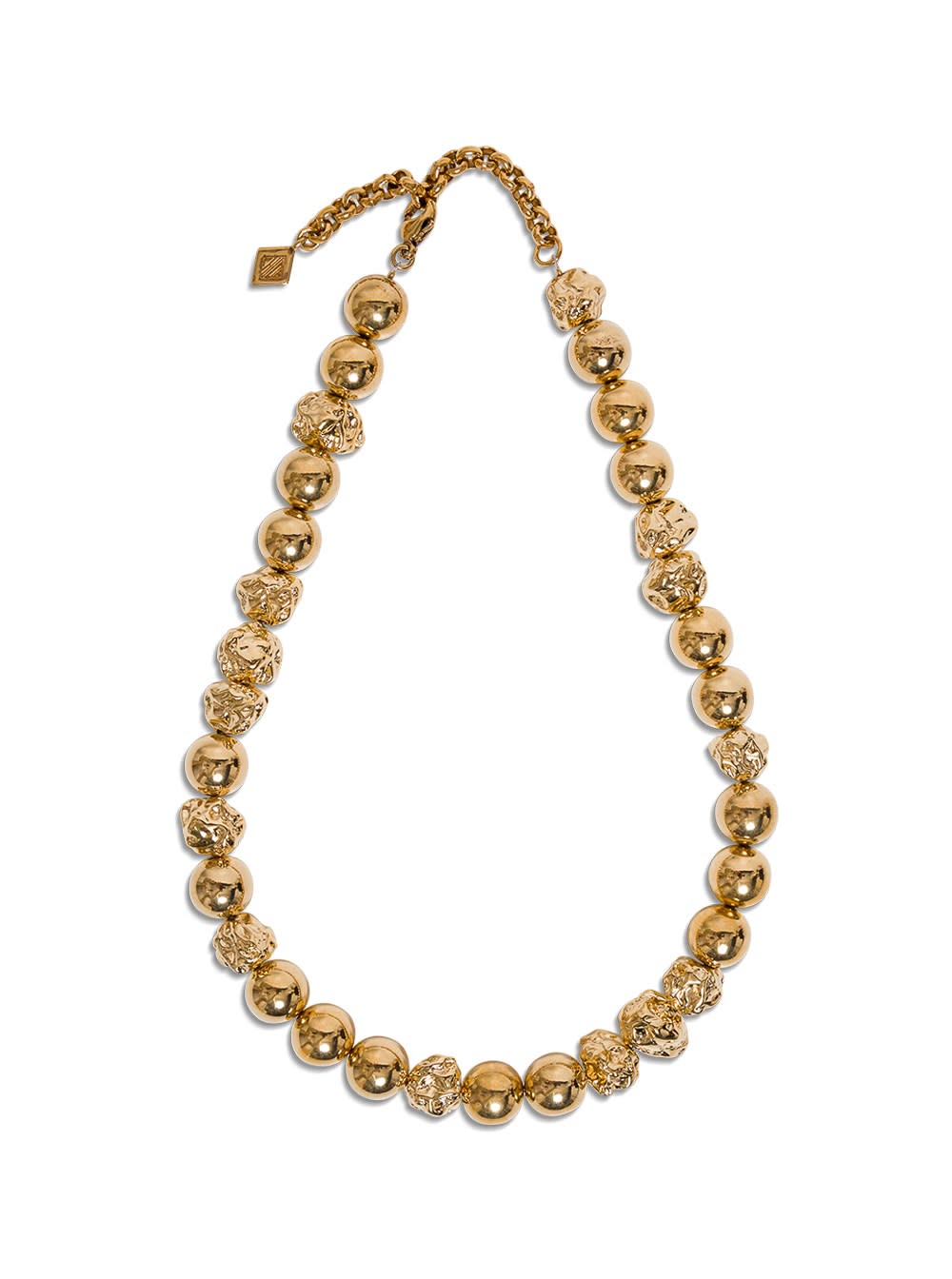 Chloé Anaouck Brass Necklace