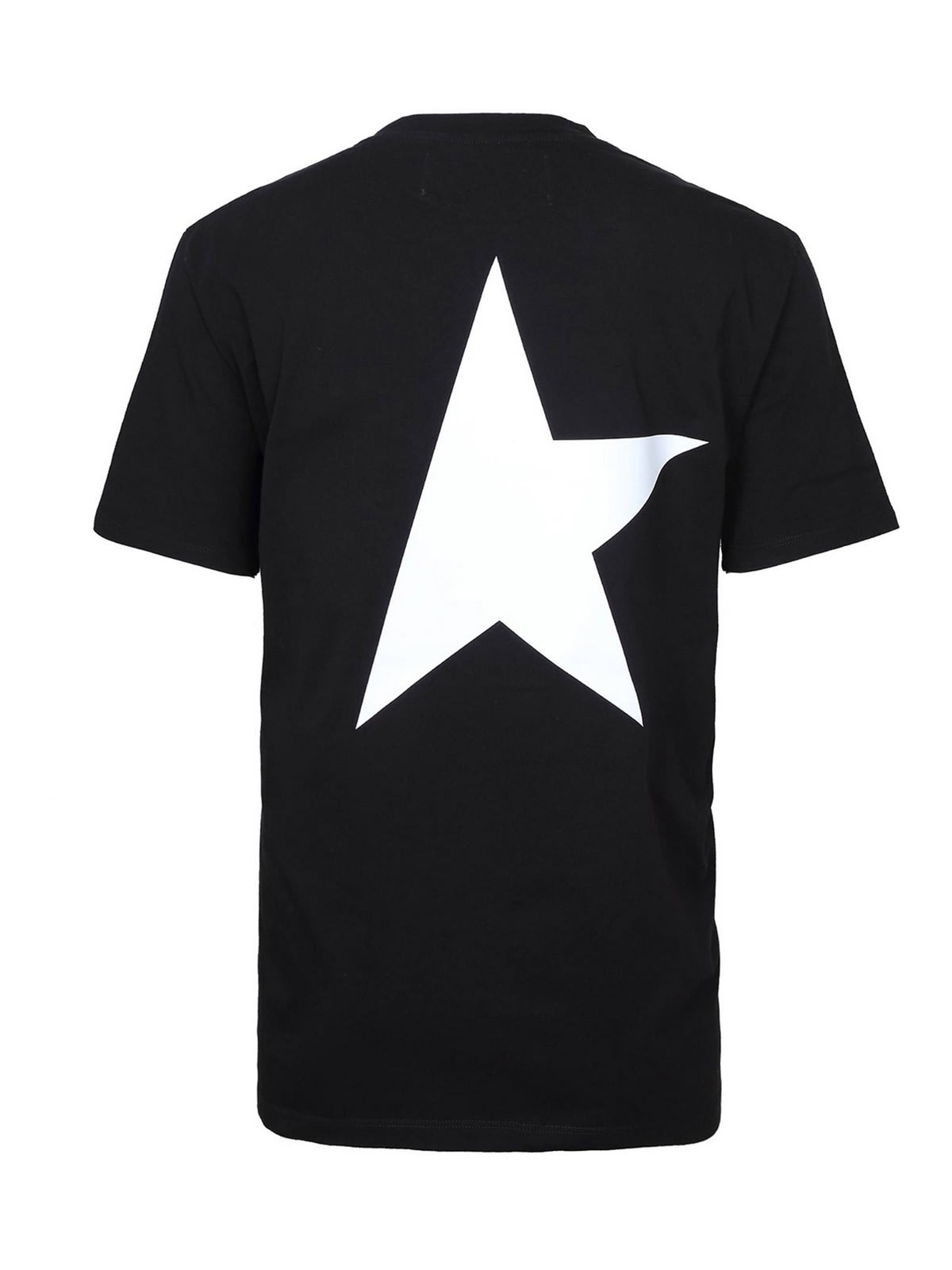 Shop Golden Goose Star T-shirt In Nero