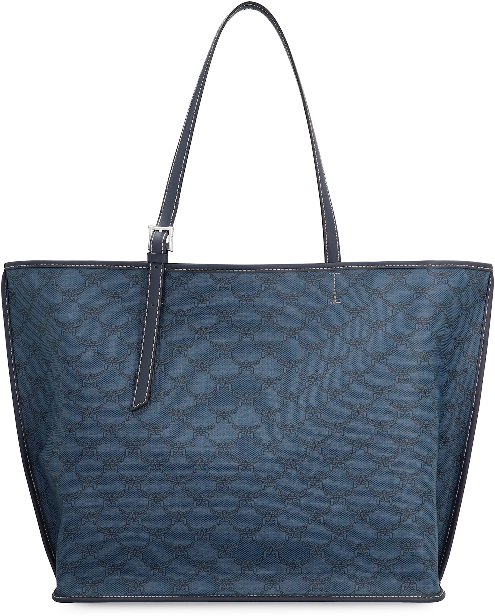 Shop Mcm Himmel Tote In Blue