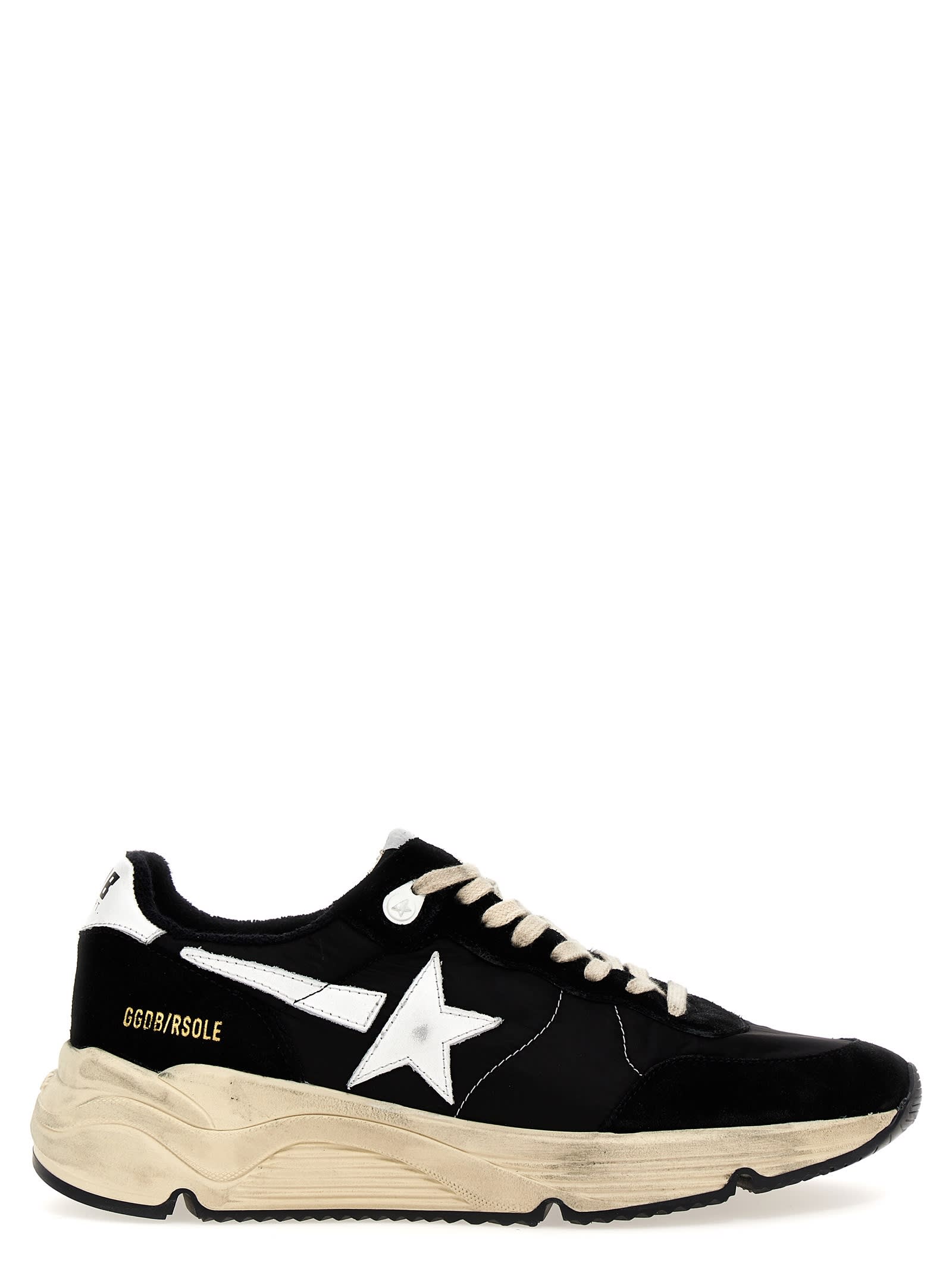Golden Goose Star-patch Lace-up Sneakers In Multi