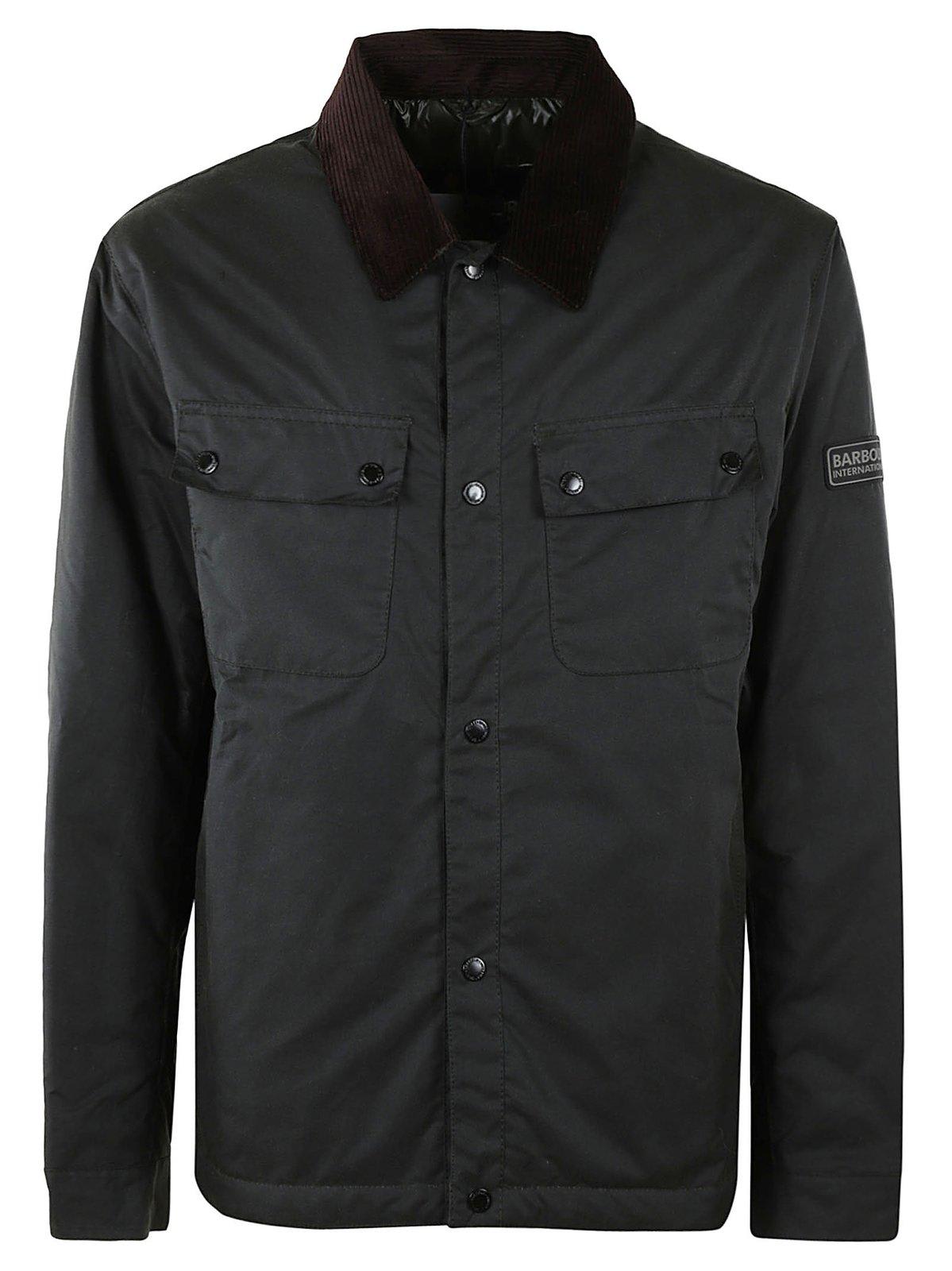 Barbour Tourer Buttoned Waxed Jacket