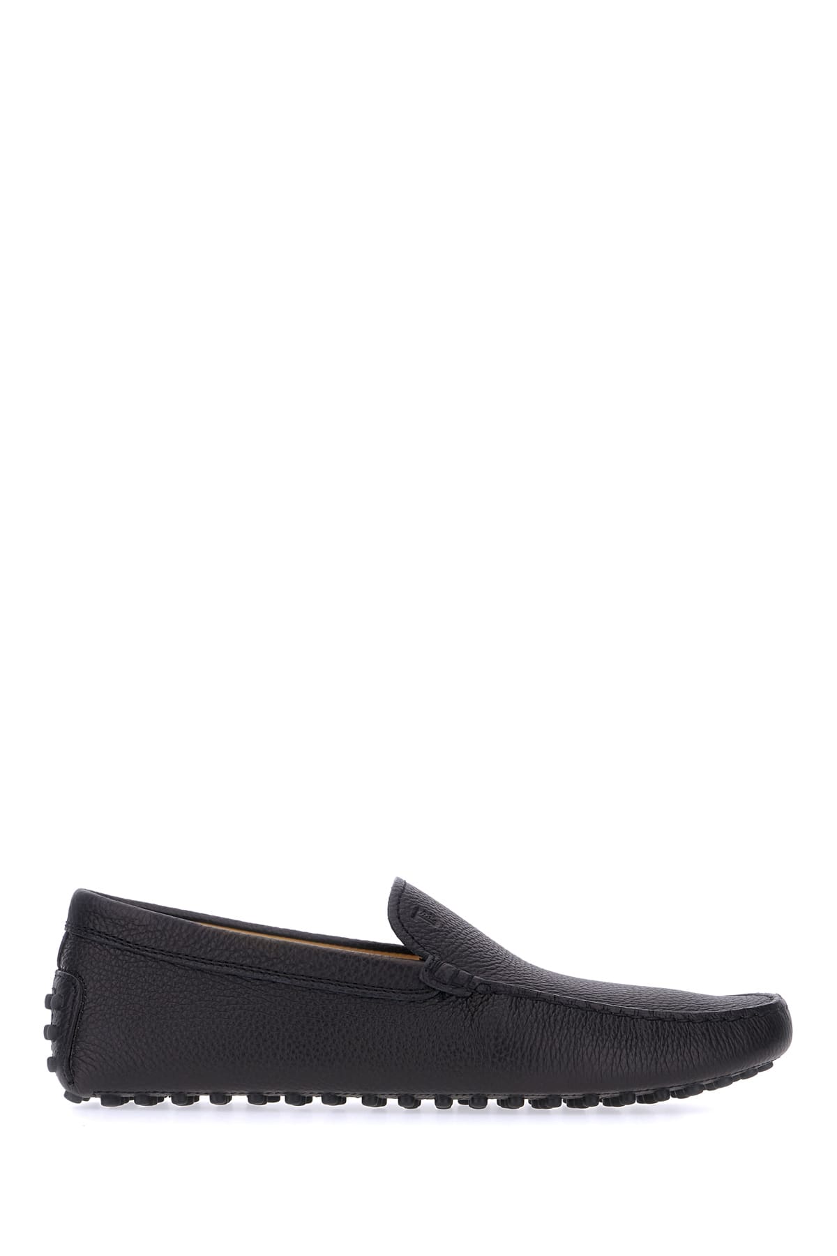 Tod's Midnight Blue Leather Loafers In U801