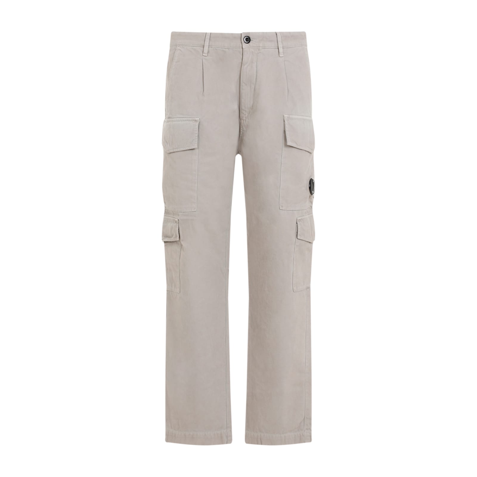 Shop C.p. Company Cargo Pants In Vintage Khaki