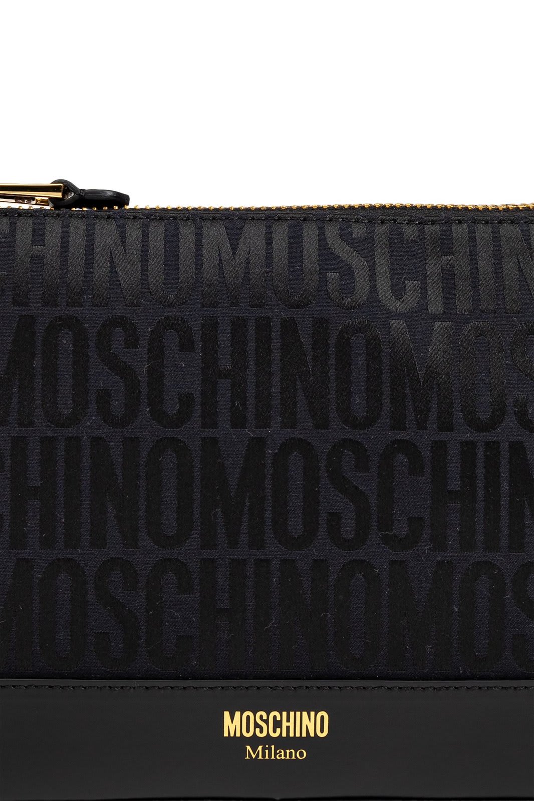 Shop Moschino Monogrammed Shoulder Bag