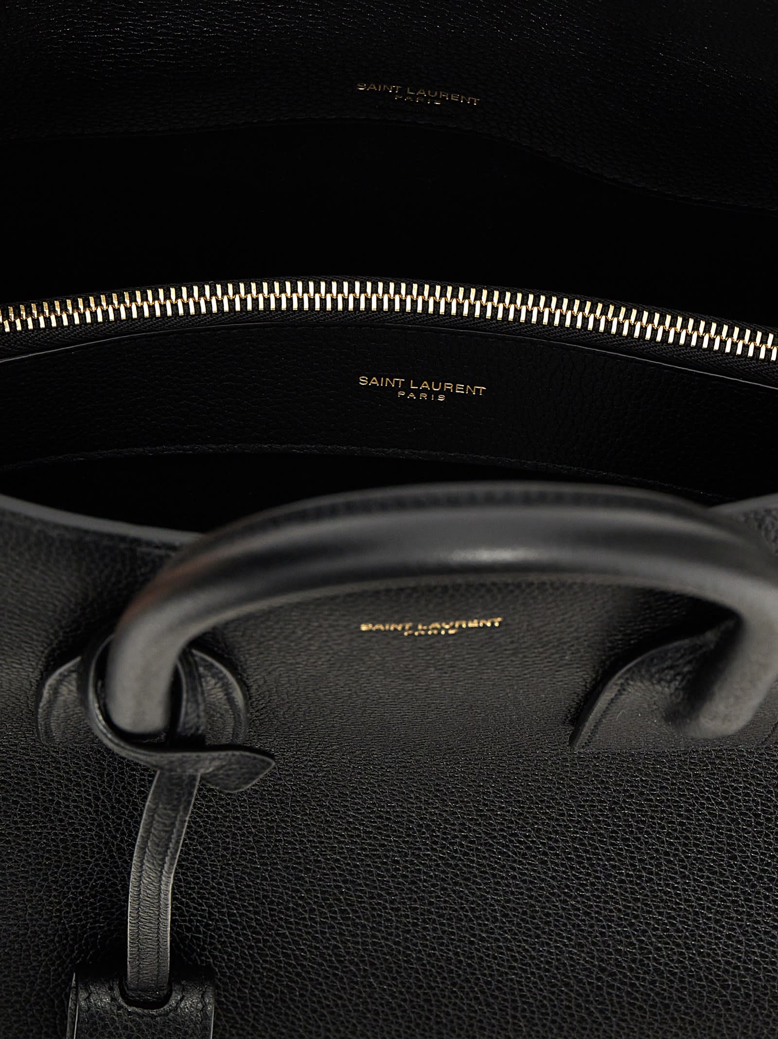 Saint Laurent Sac De Jour Small Handbag In Black