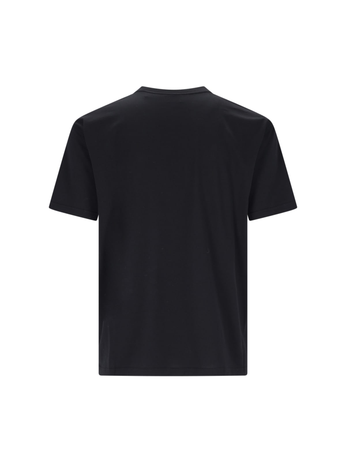 Shop Burberry Logo T-shirt In Black