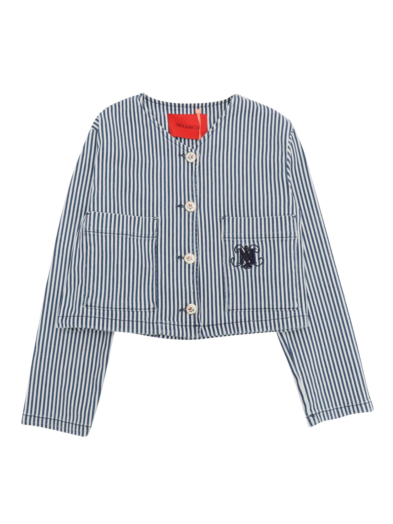 Max&amp;co. Jackets In Blue