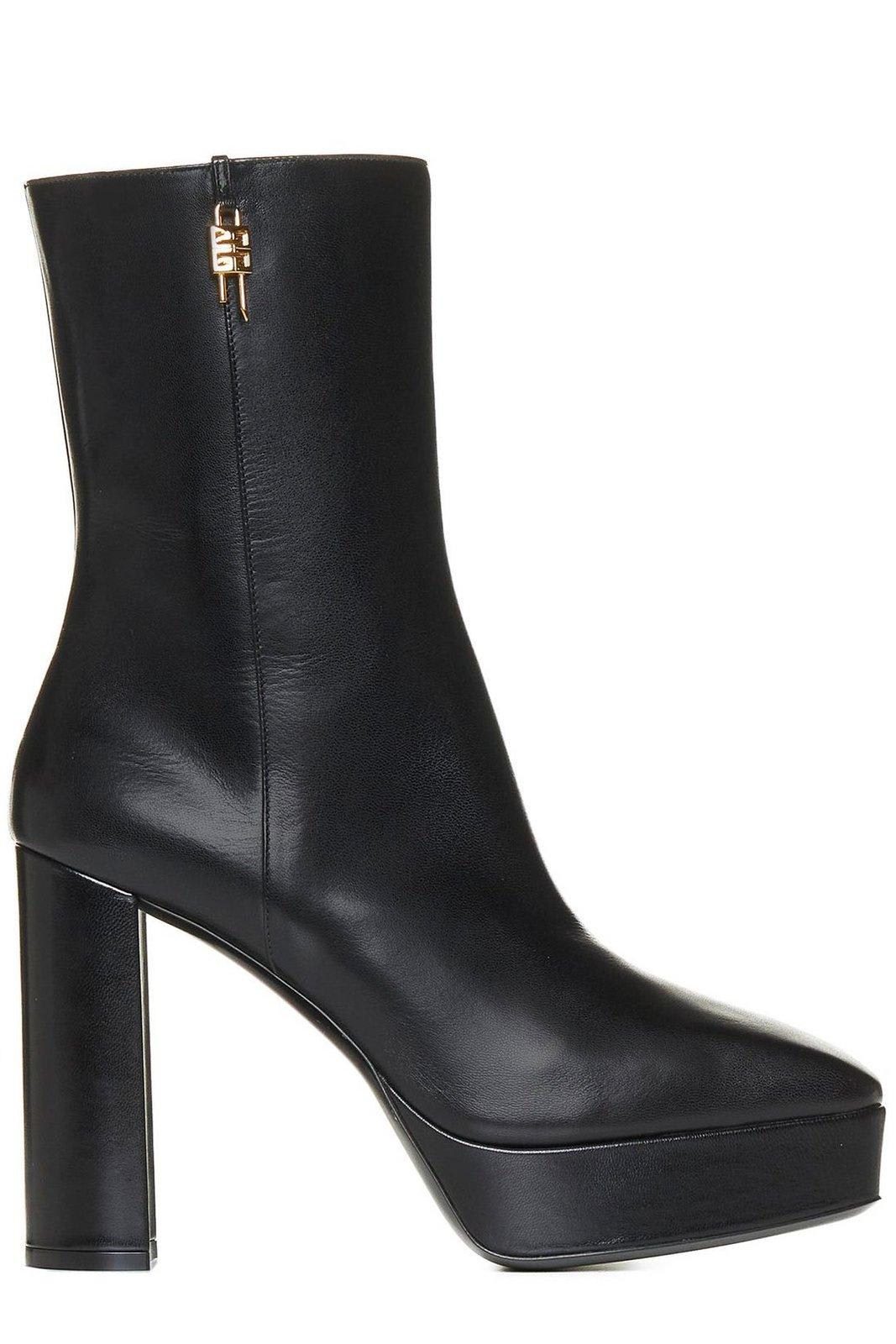 Givenchy G Lock Platform Ankle Boots