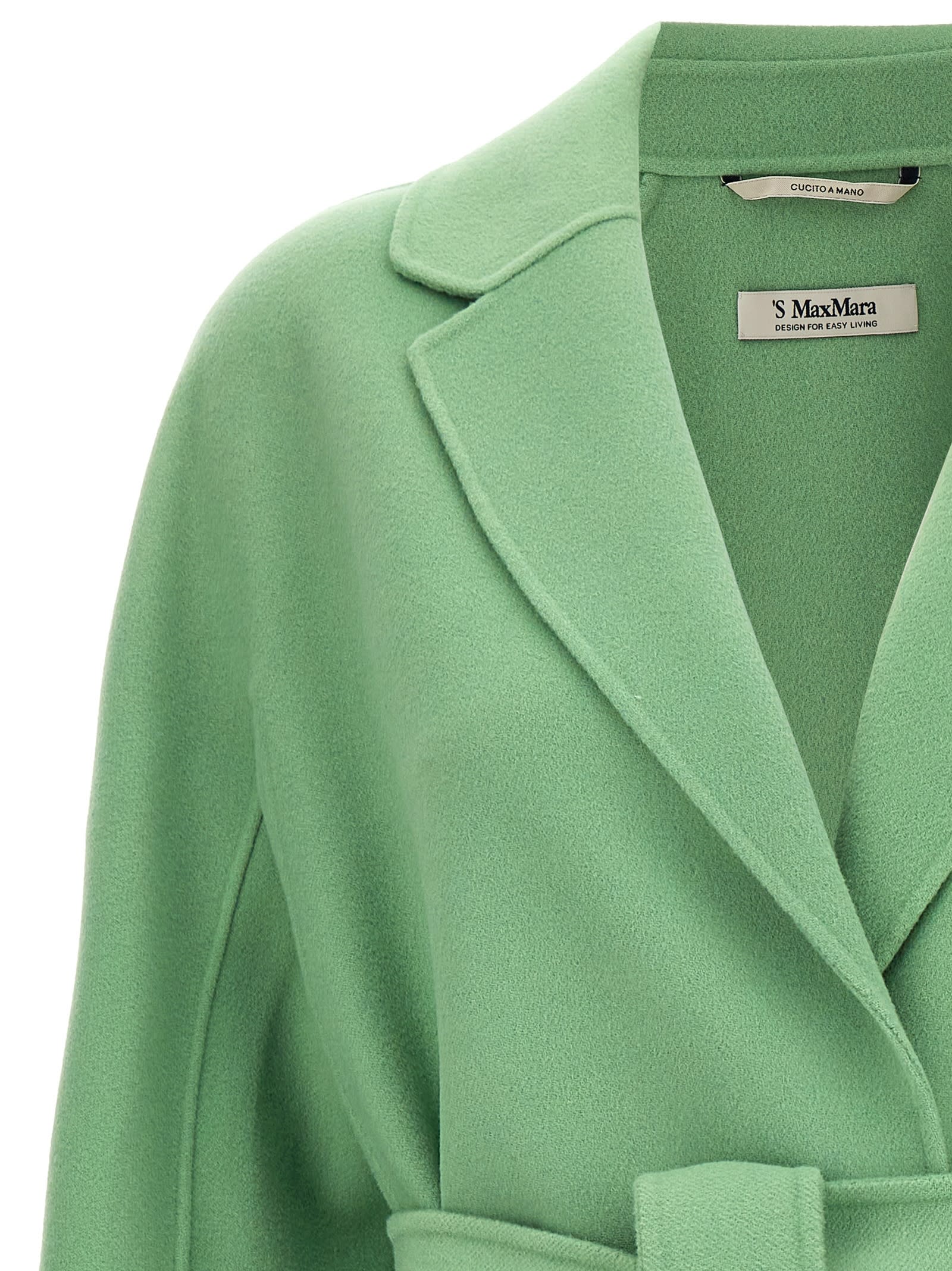 Shop 's Max Mara Coat Arona In Green