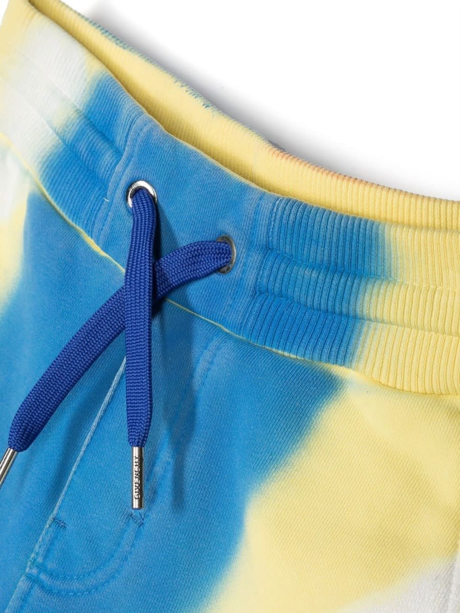 Givenchy Multicolor Bermuda Shorts Side Logo In Multicolour