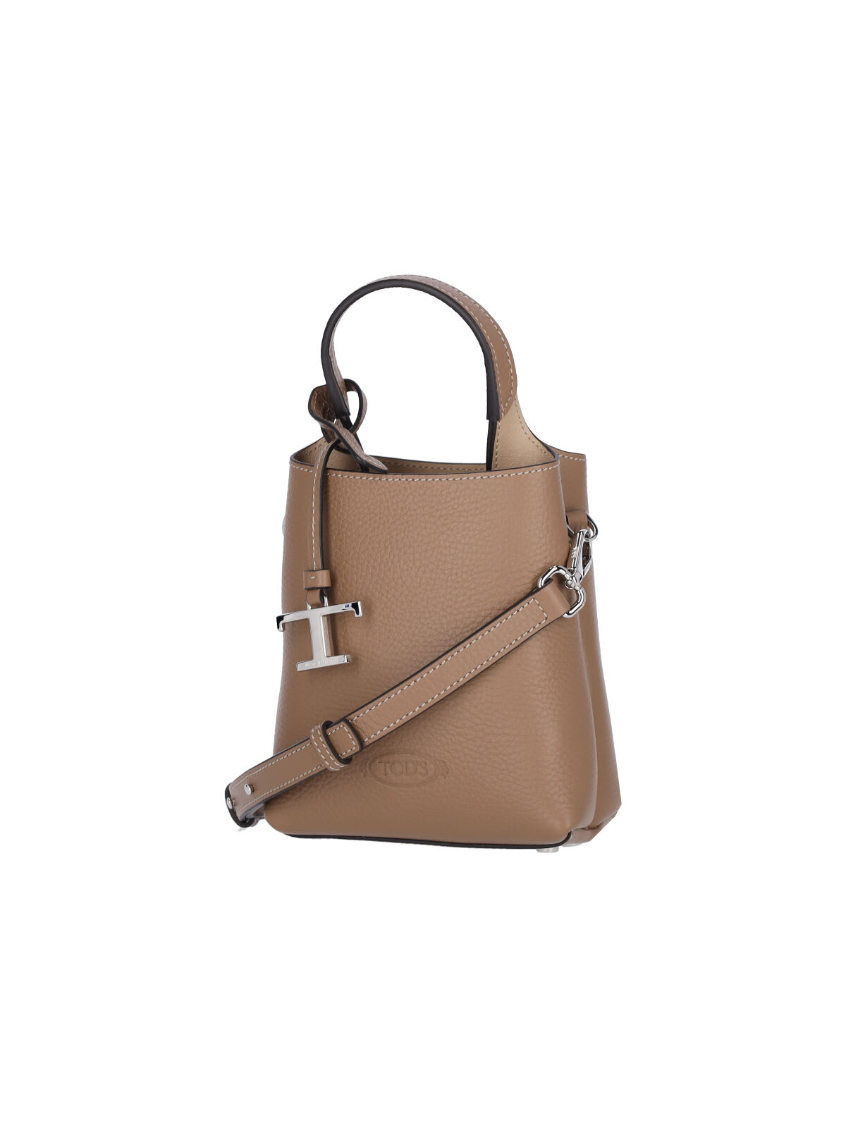 Tod's Micro Logo Bag In Brown