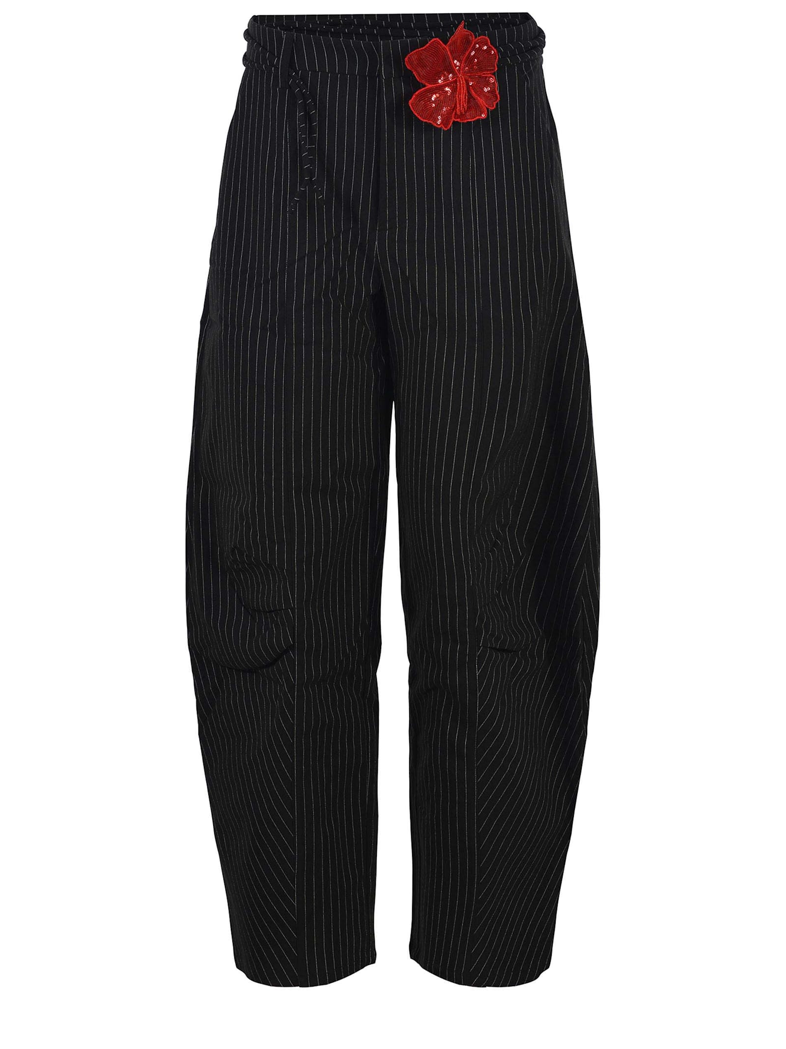 Pinstriped cargo Pants