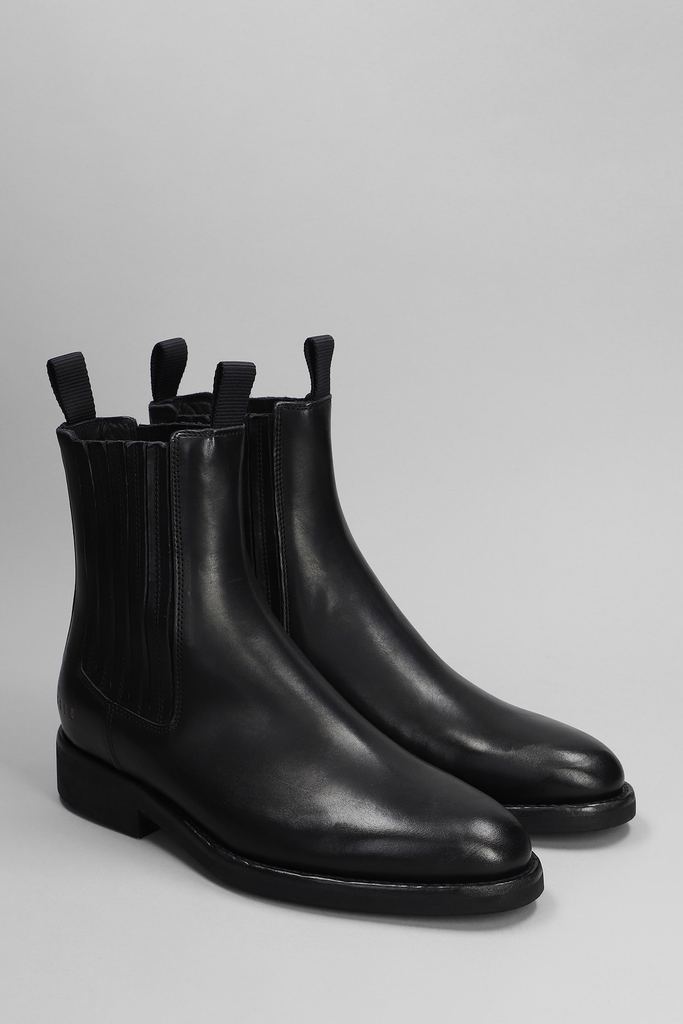 Shop Golden Goose Chelsea Ankle Boots In Black Leather