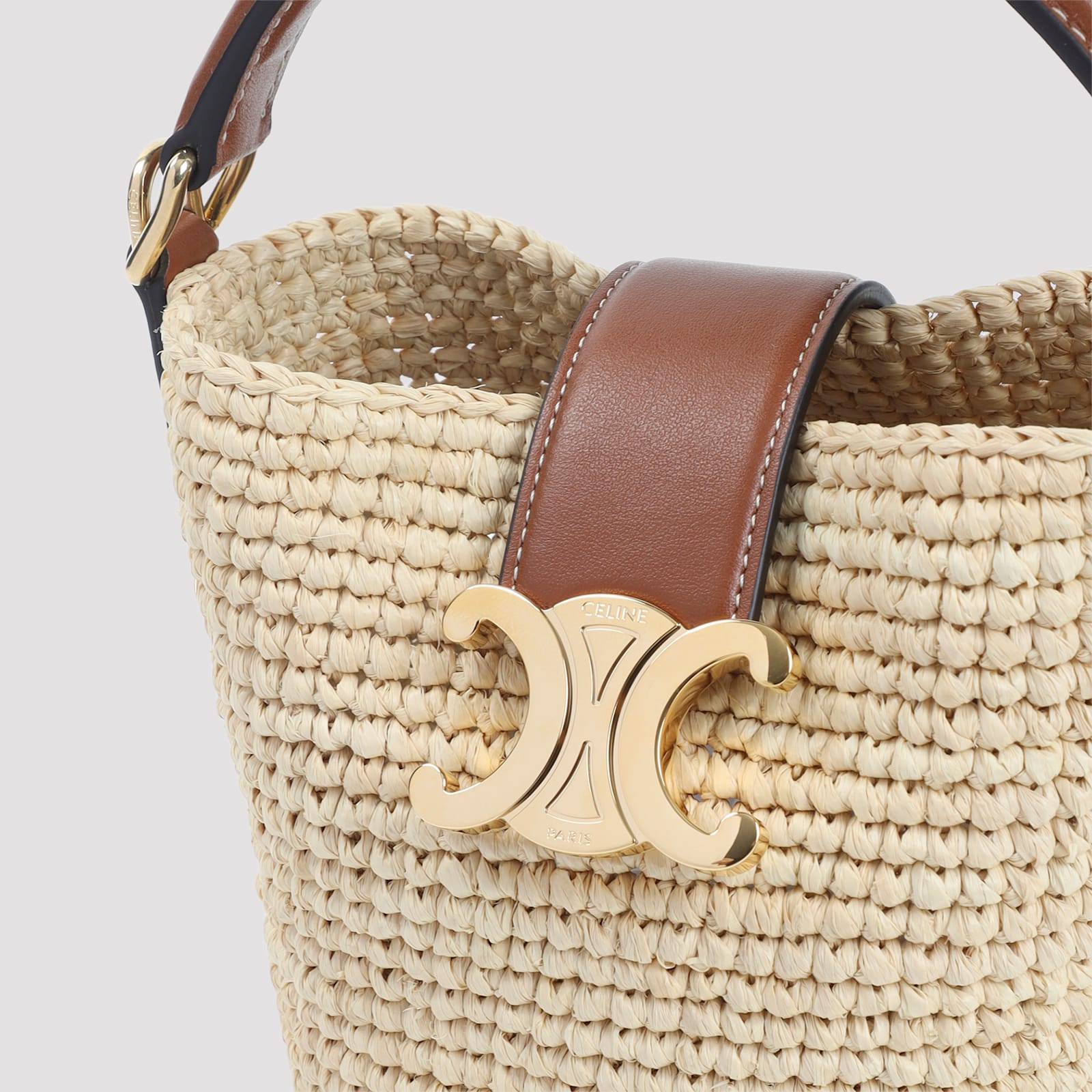 Celine Louise Handbag Women In Neutral