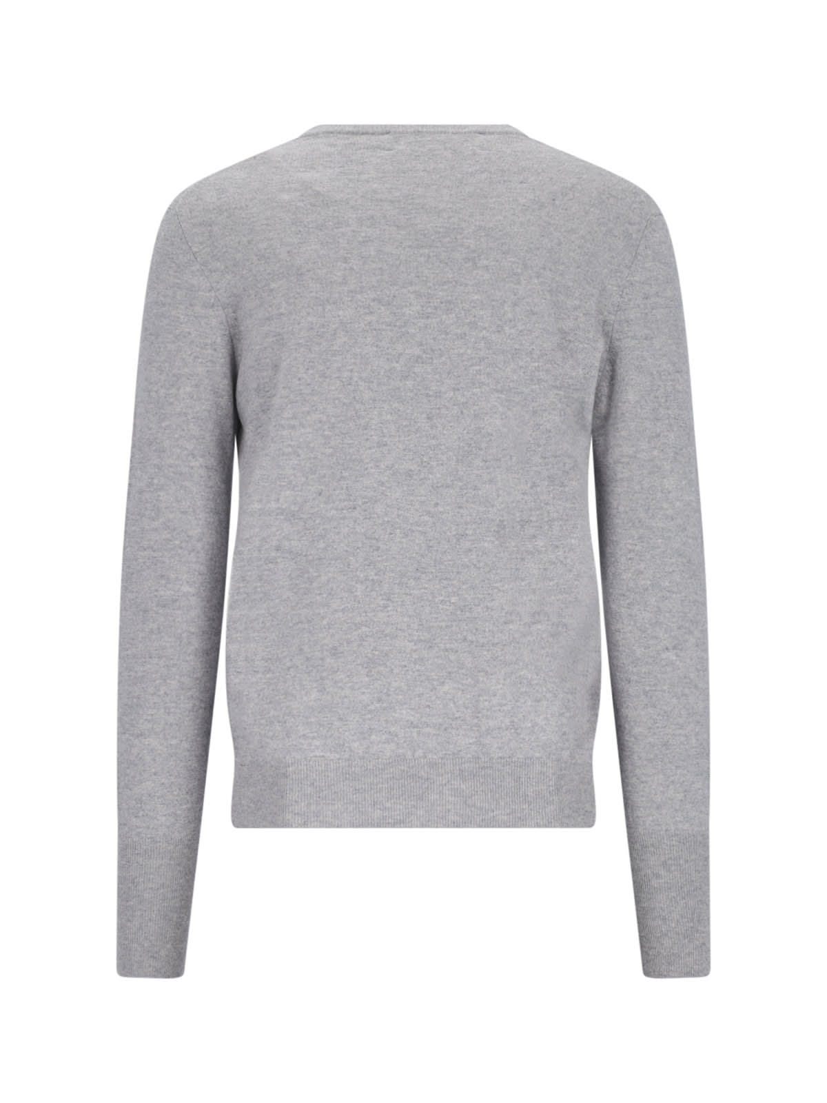 Shop Ballantyne V-neck Sweater In Gray