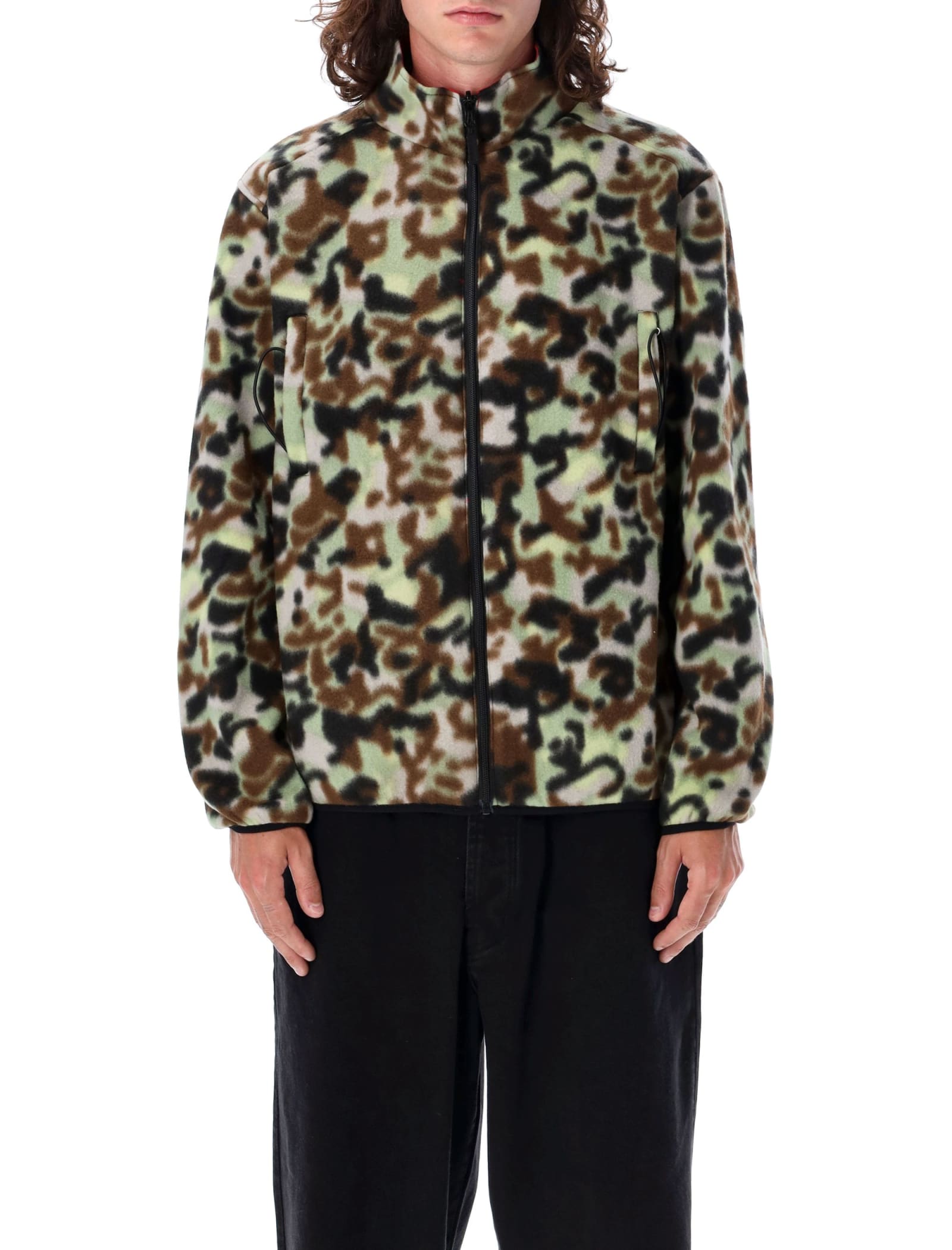 Shop Pop Trading Company Reversible Camo Pile Jacket