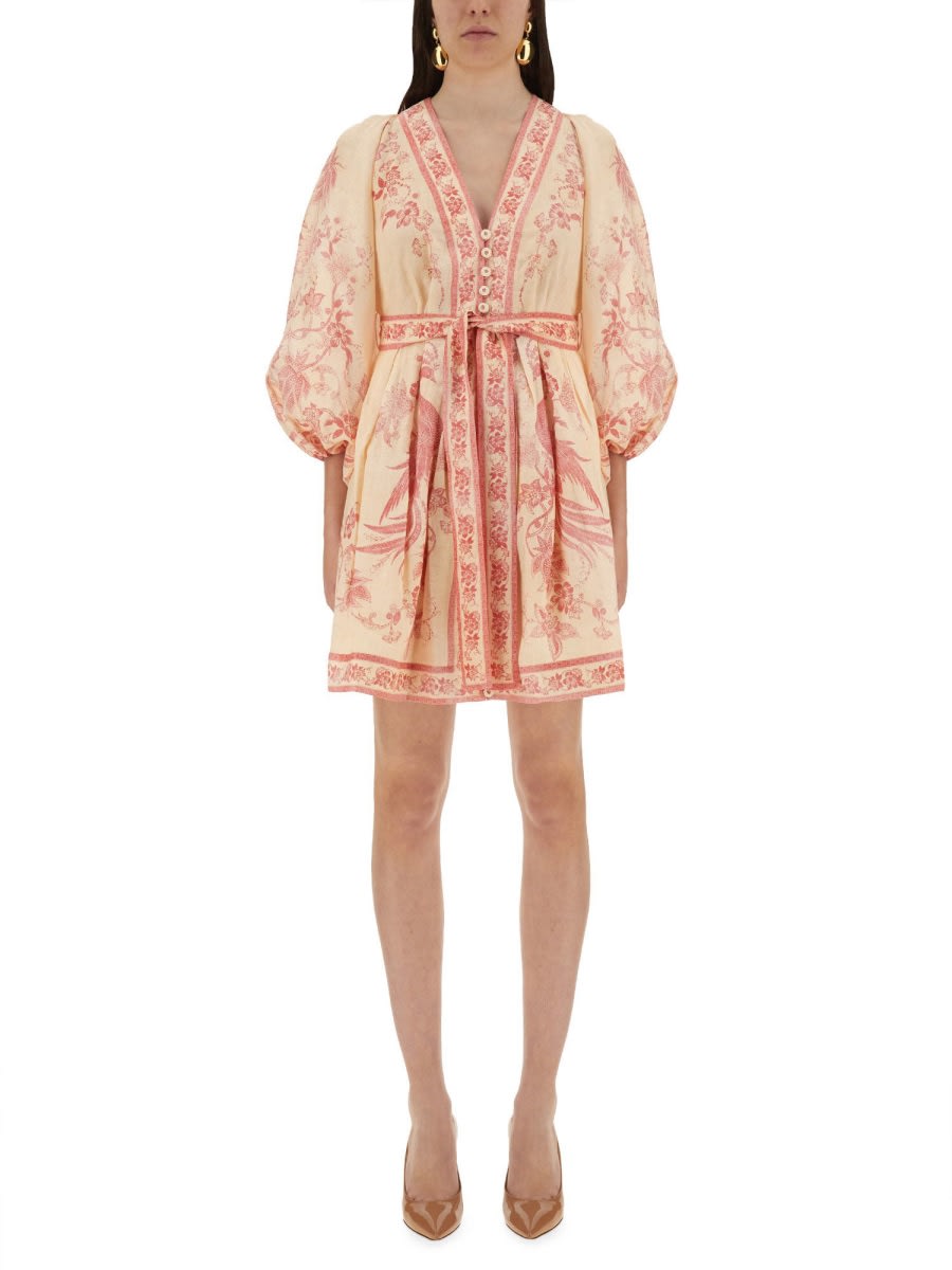 lucky Low-cut Mini Dress