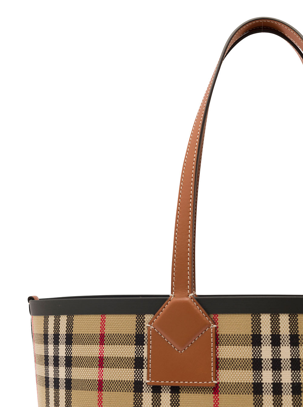 Burberry Small London Tote In Beige | ModeSens