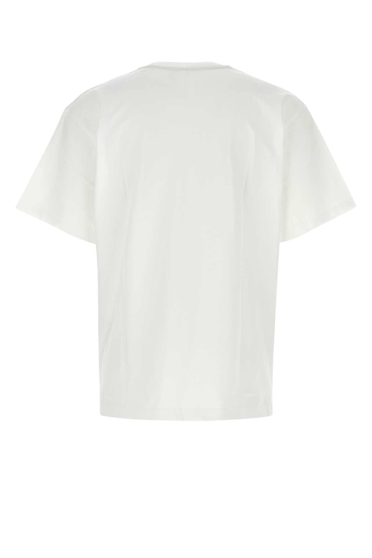 Shop Y/project White Cotton T-shirt In Evergreen Optic White